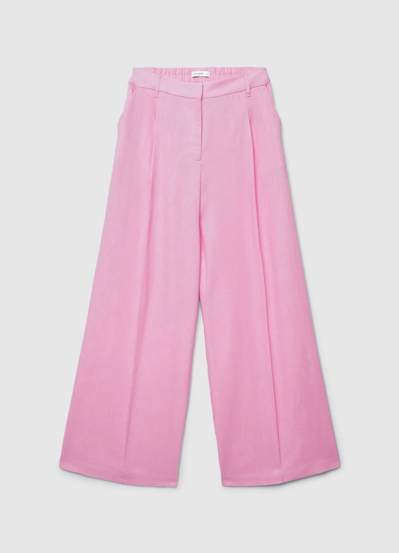 Pantaloni palazzo a vita elasticizzata - Image 4