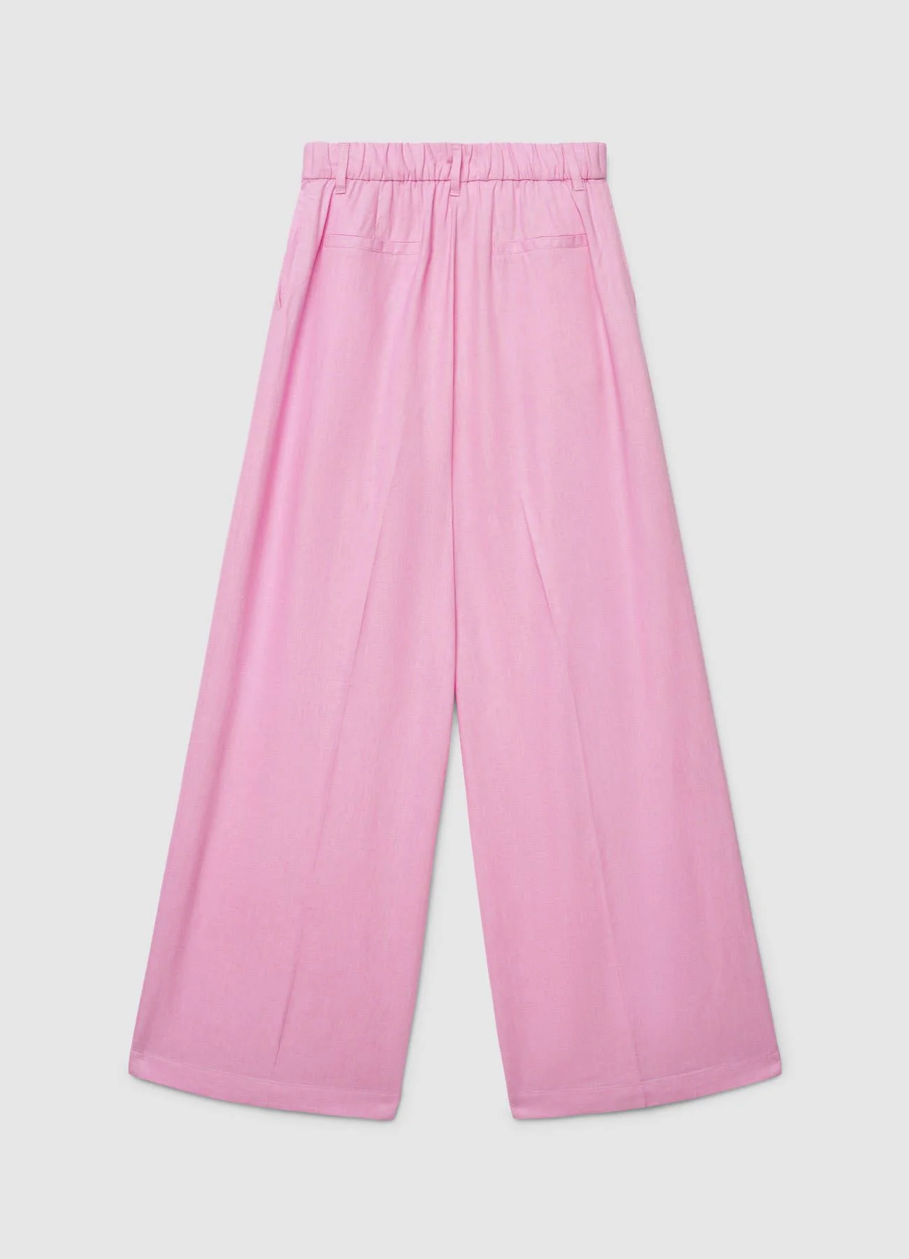 Pantaloni palazzo a vita elasticizzata - Image 5