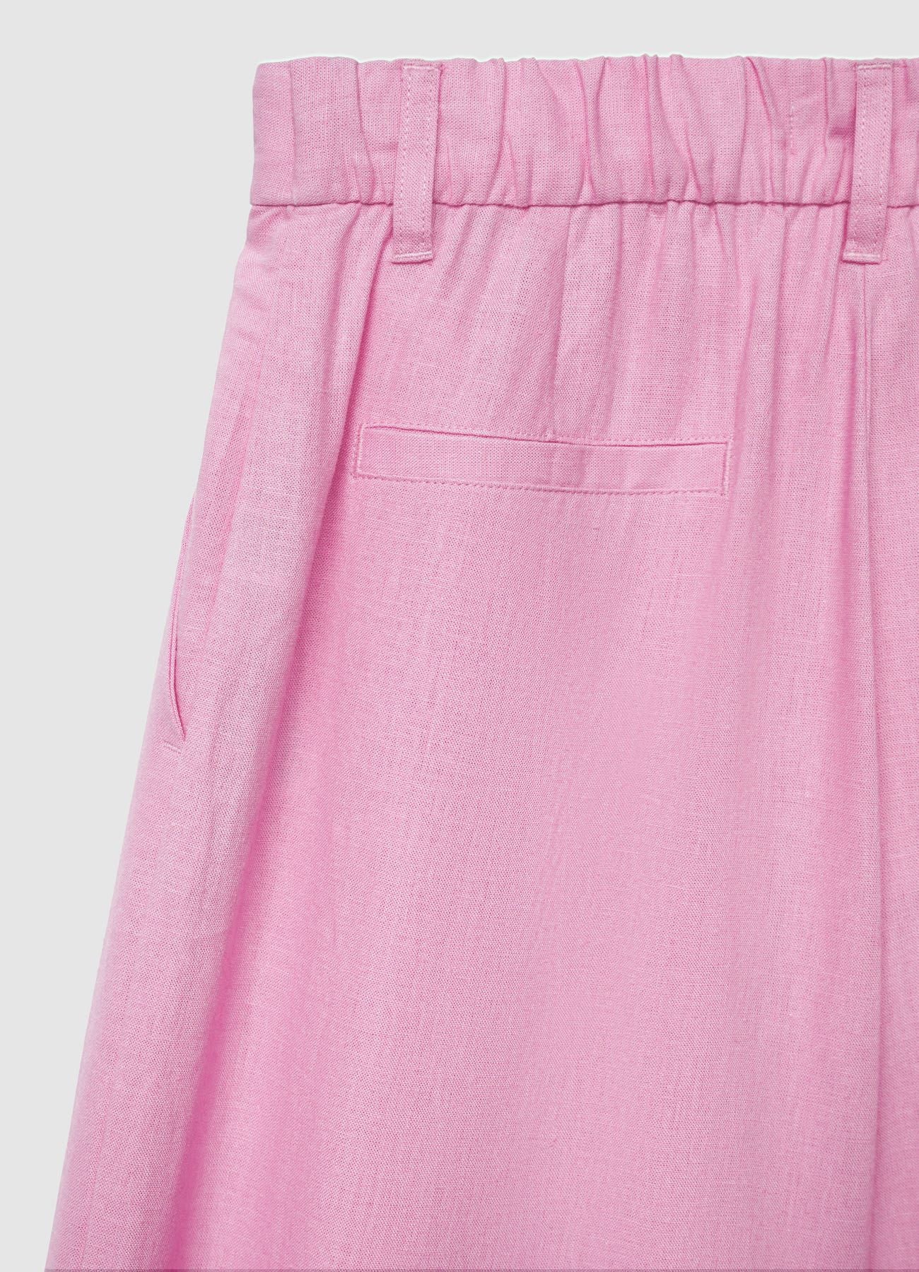 Pantaloni palazzo a vita elasticizzata - Image 6