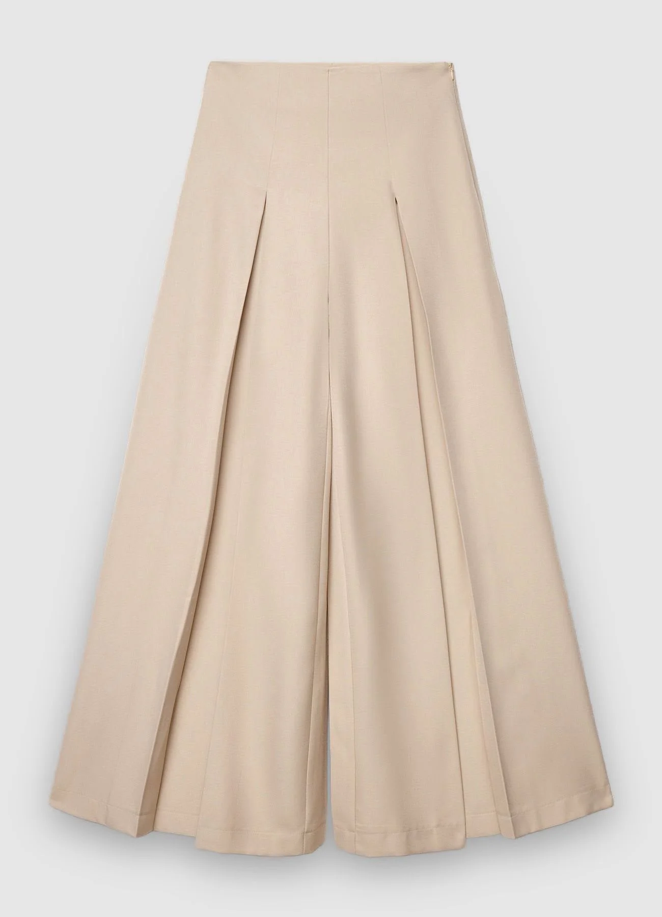Pantaloni palazzo ampi con pieghe - Image 4