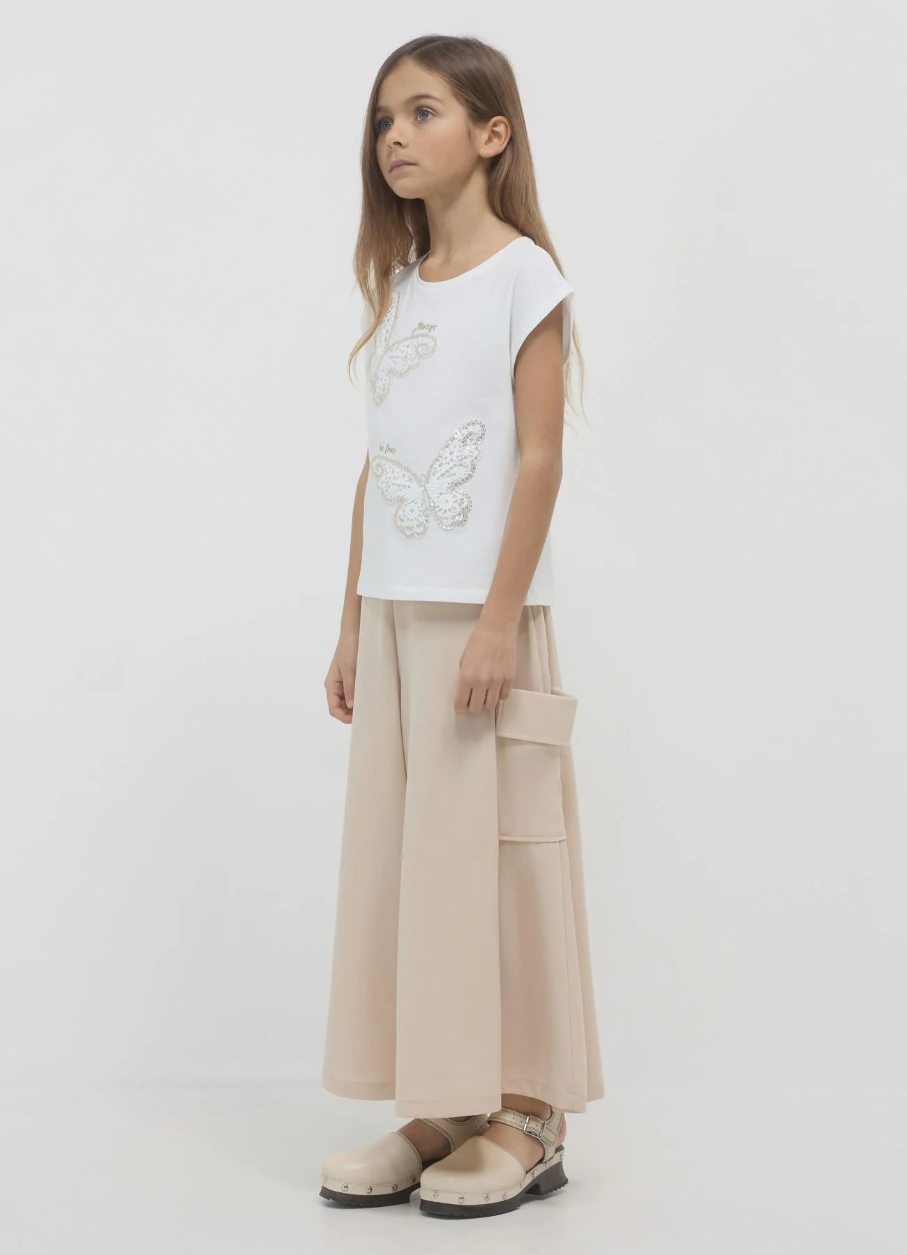 Pantaloni palazzo cargo - Image 2