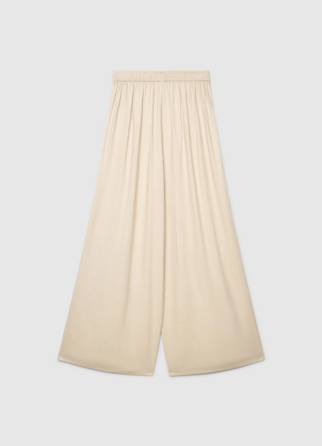 Pantaloni palazzo con cintura annodata - Image 4
