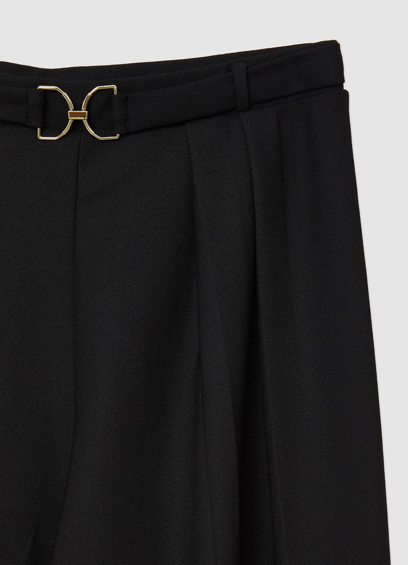 Pantaloni palazzo con cintura decorativa - Image 5