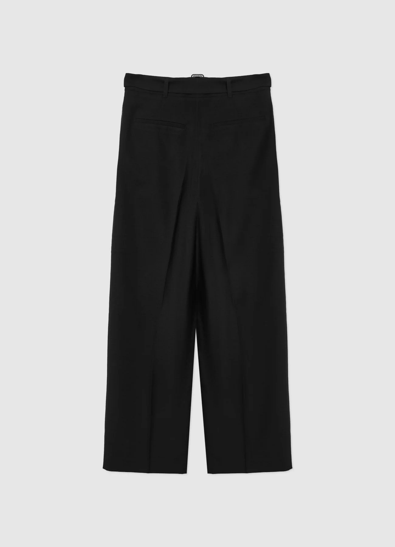 Pantaloni palazzo con cintura - Image 4