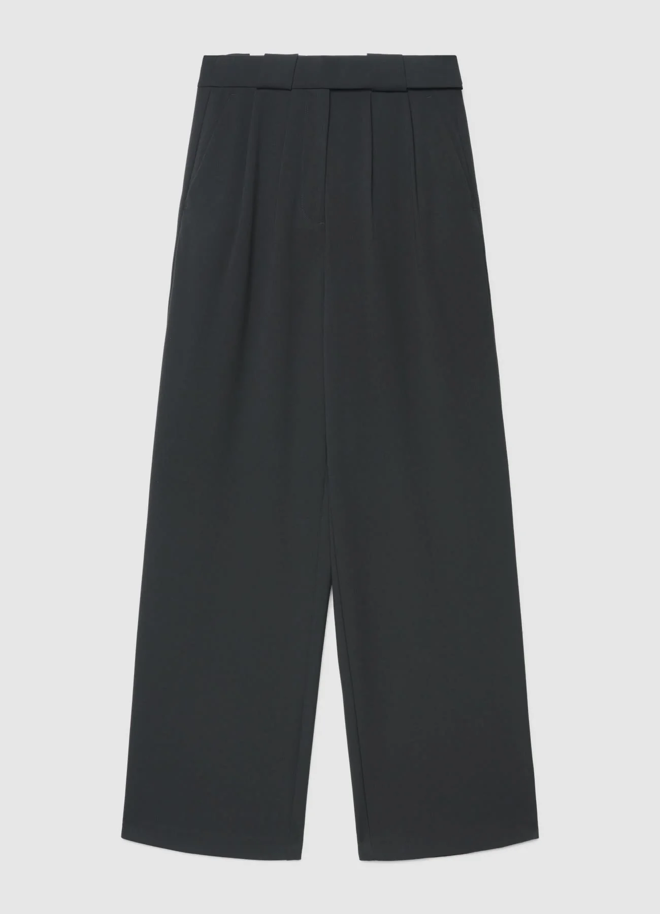 Pantaloni palazzo con doppia piega - Image 5