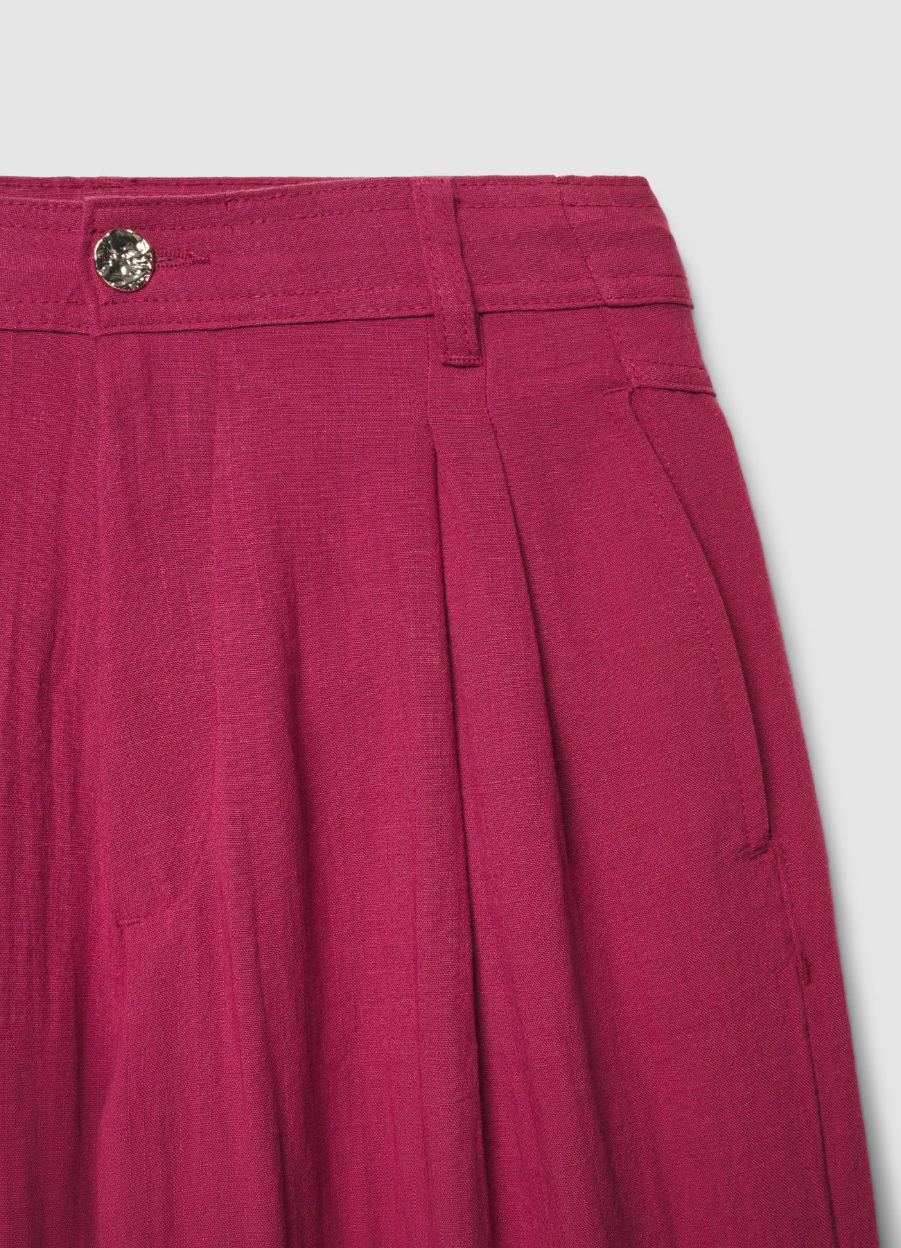 Pantaloni palazzo con doppie pinces - Image 4