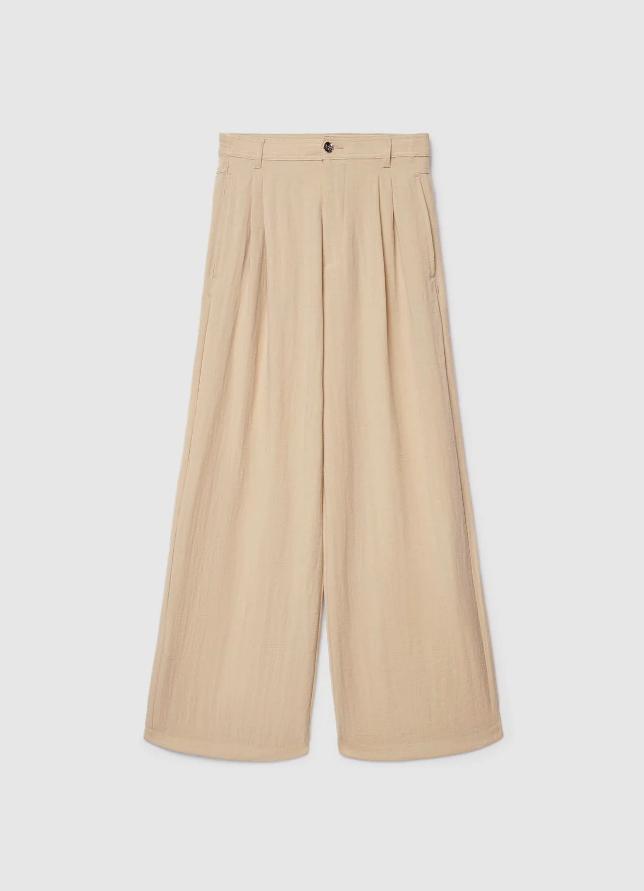 Pantaloni palazzo con doppie pinces - Image 4