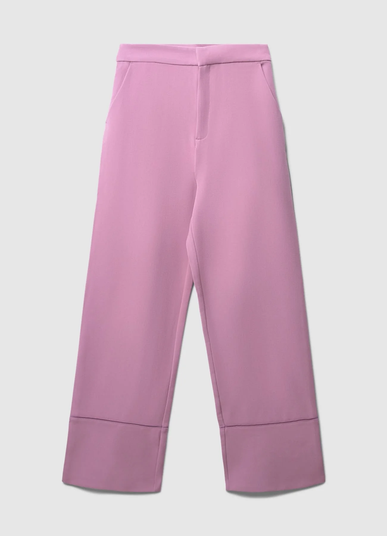 Pantaloni palazzo con elastico dietro - Image 4
