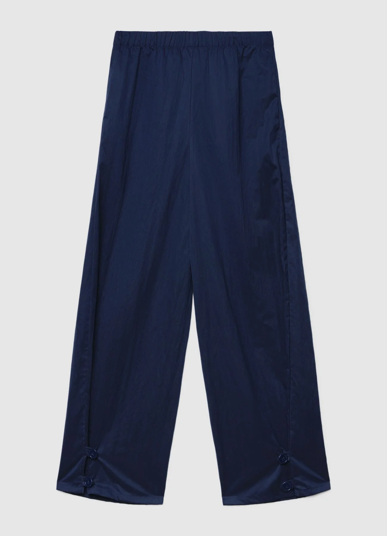 Pantaloni palazzo con elastico in vita - Image 5