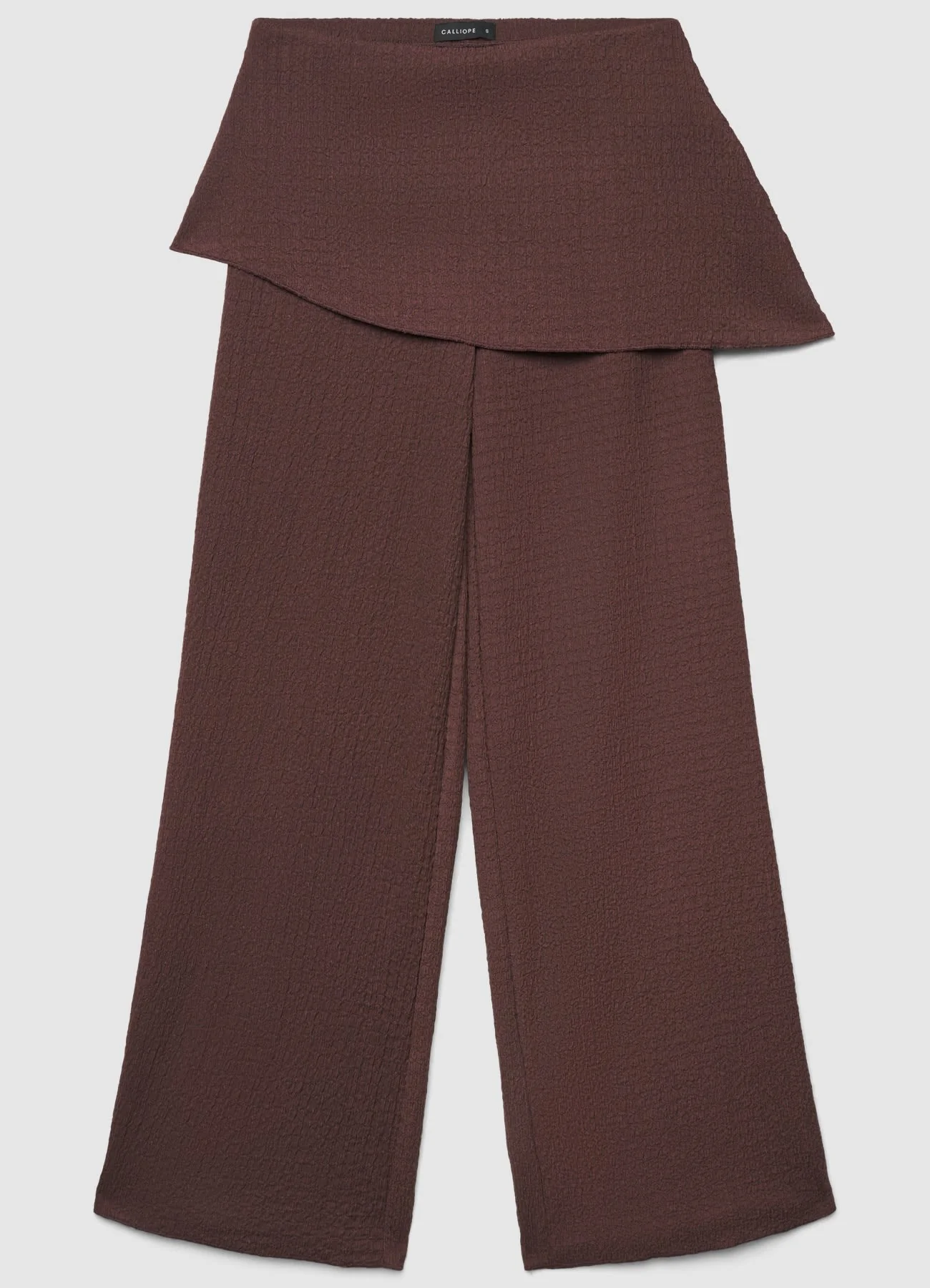 Pantaloni palazzo con fascia pareo - Image 6