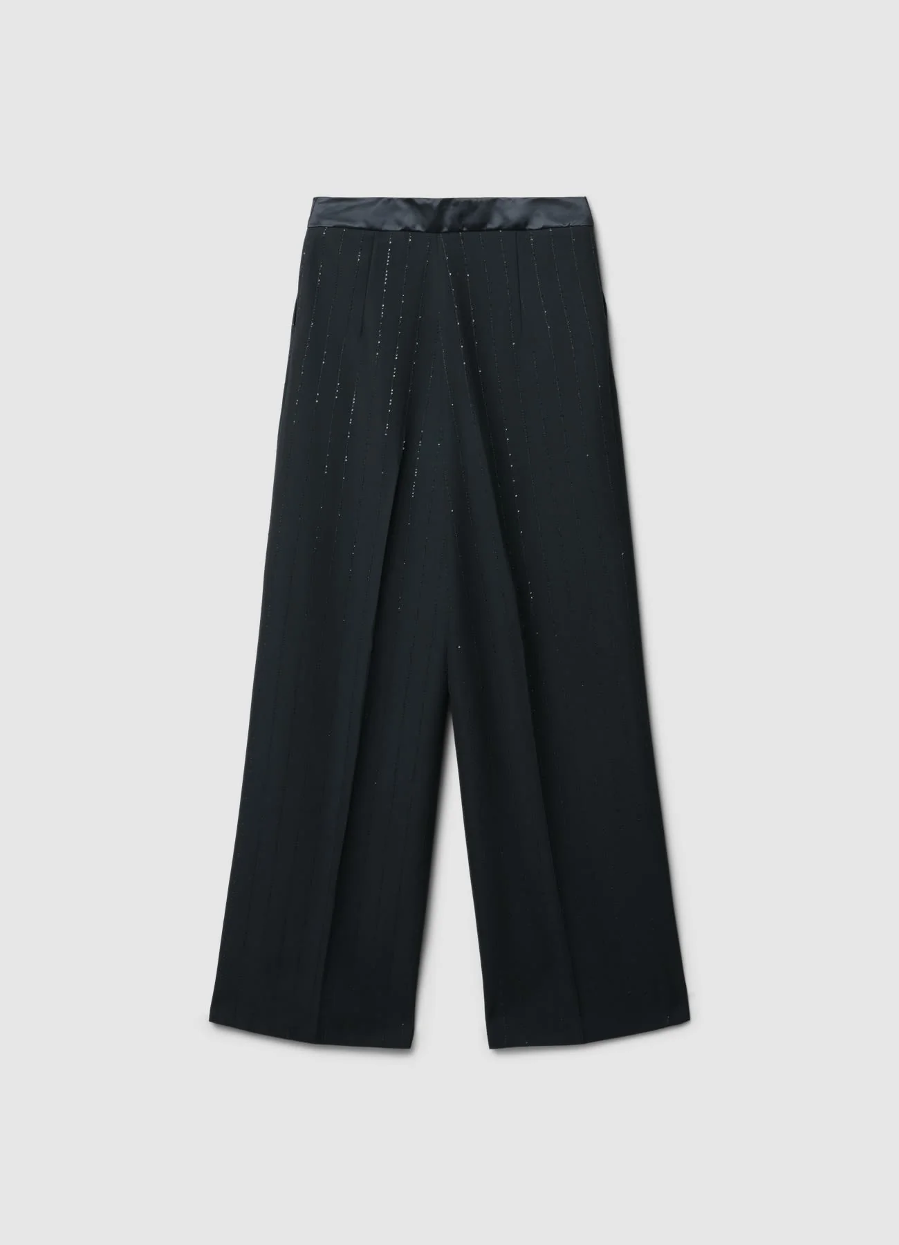 Pantaloni palazzo con paillettes - Image 4