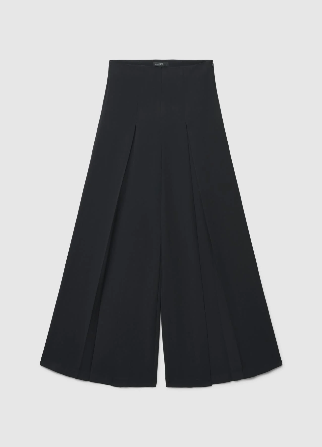 Pantaloni palazzo con piega ampia - Image 4