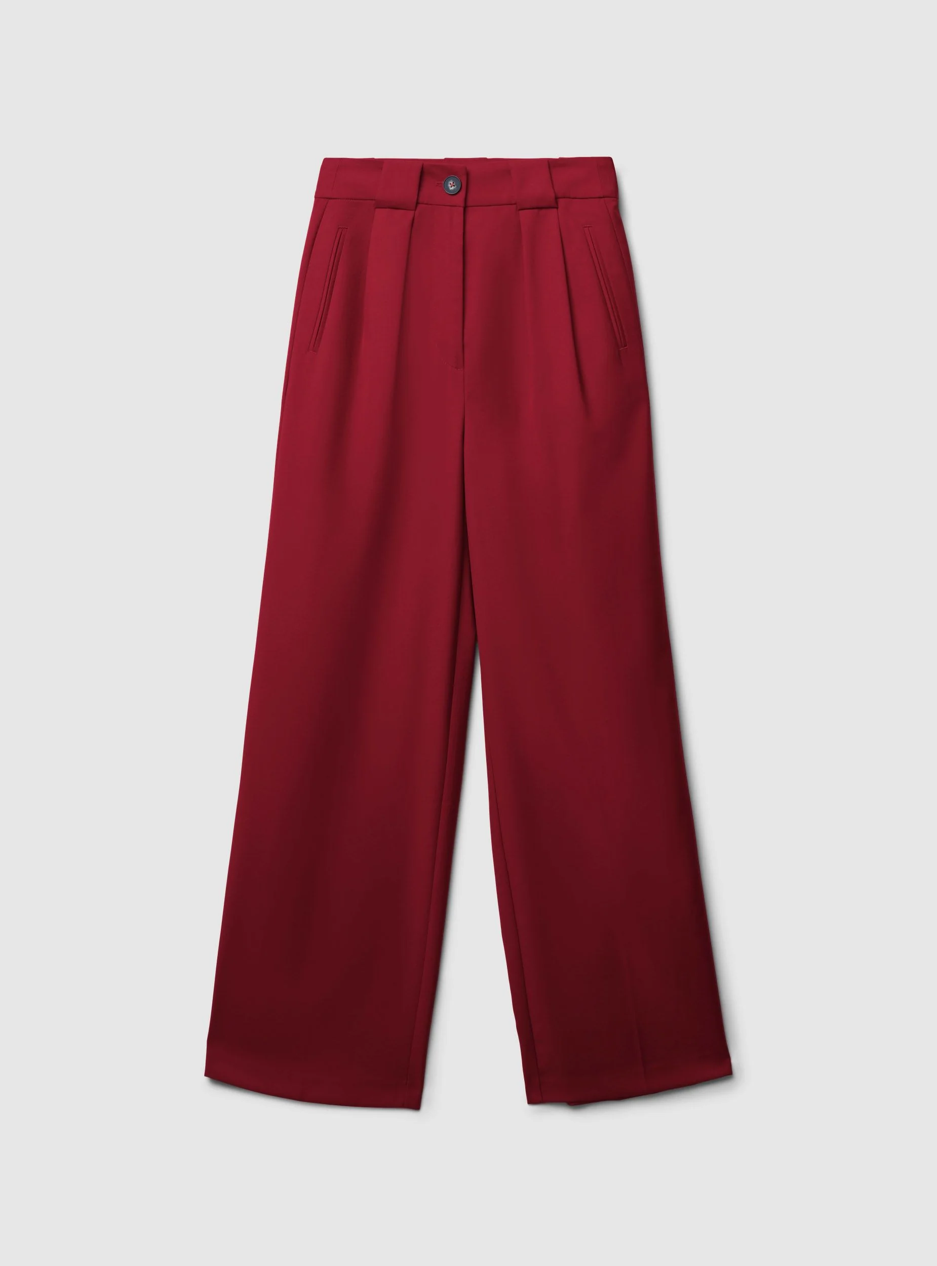 Pantaloni palazzo con pince - Image 4