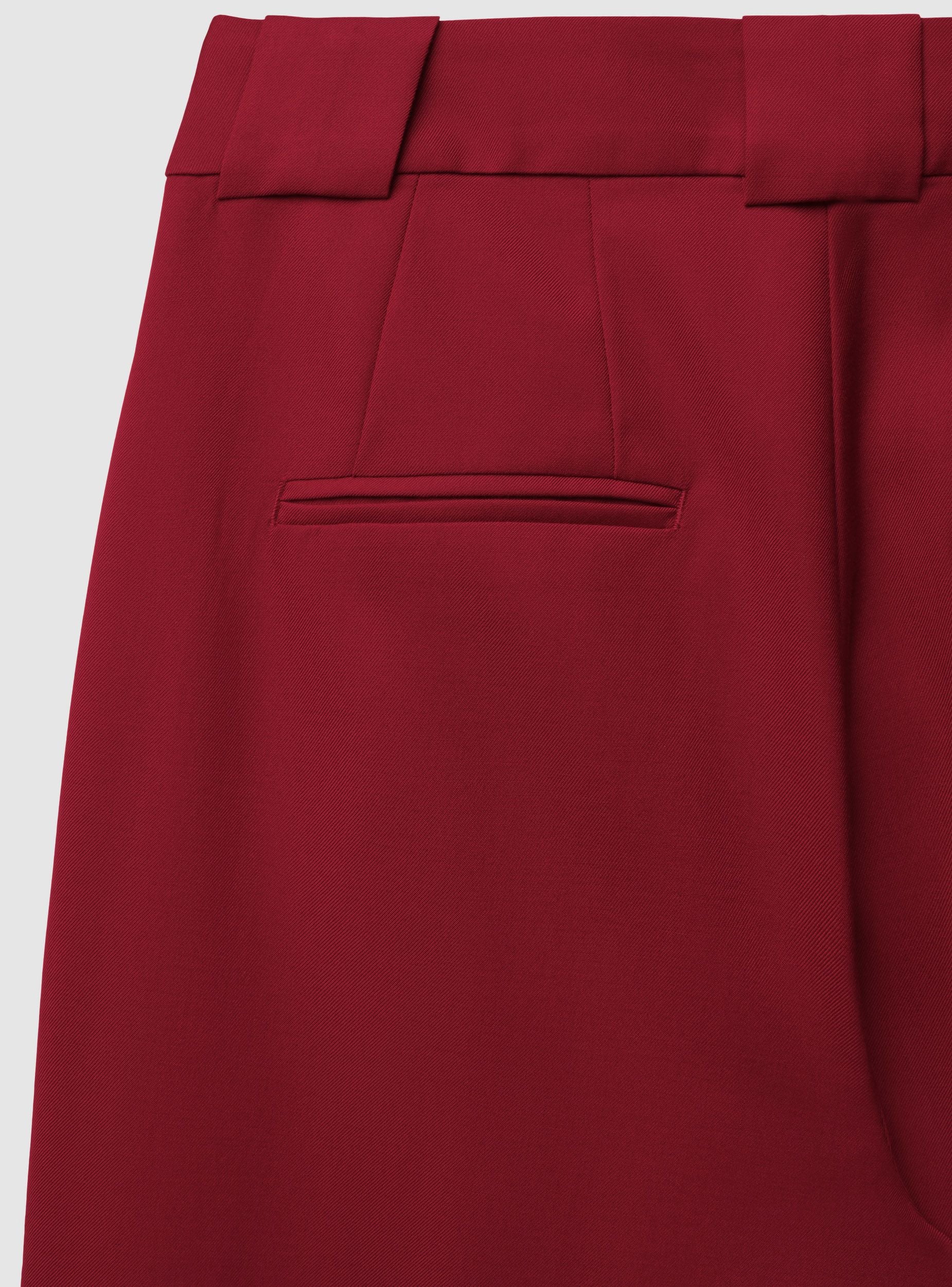 Pantaloni palazzo con pince - Image 5