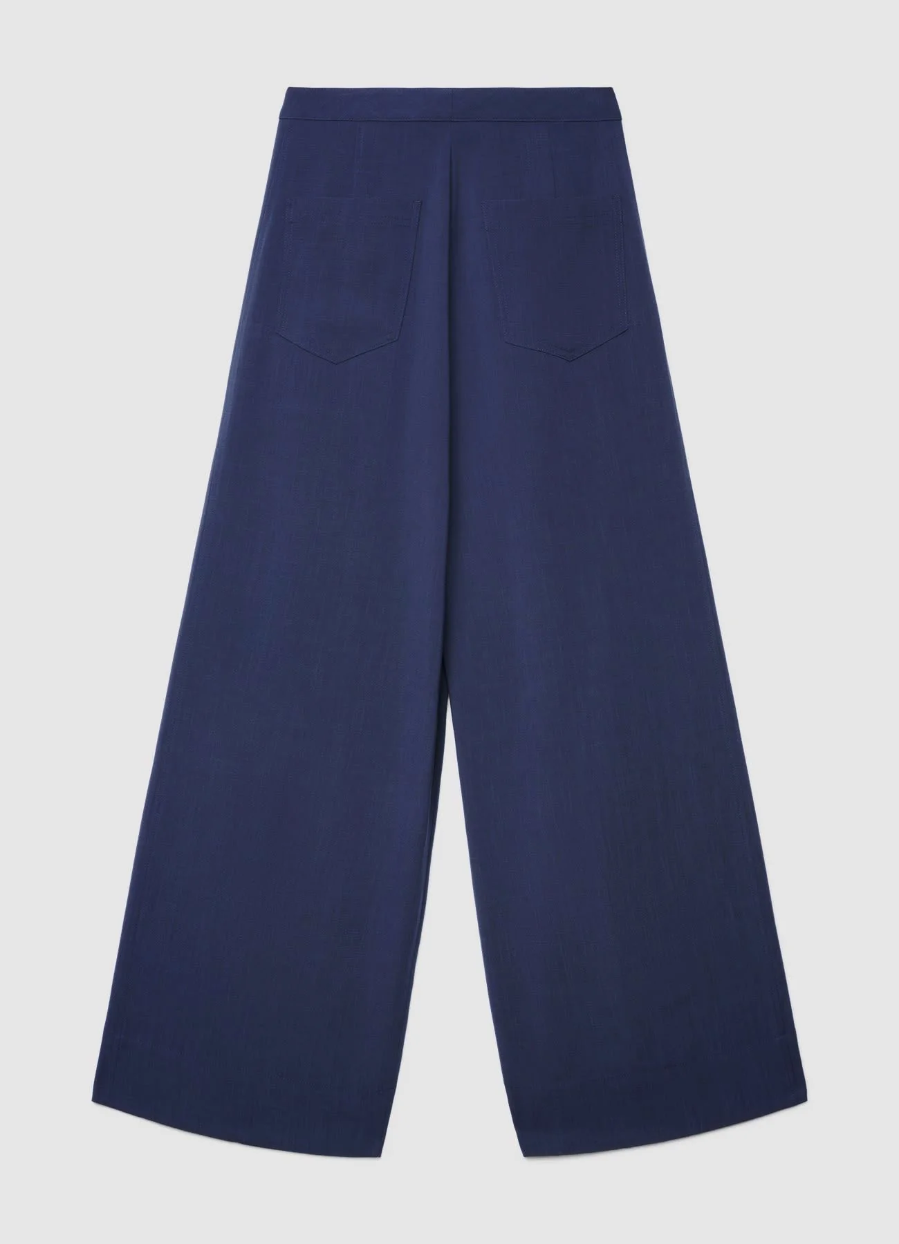 Pantaloni palazzo con pinces - Image 6