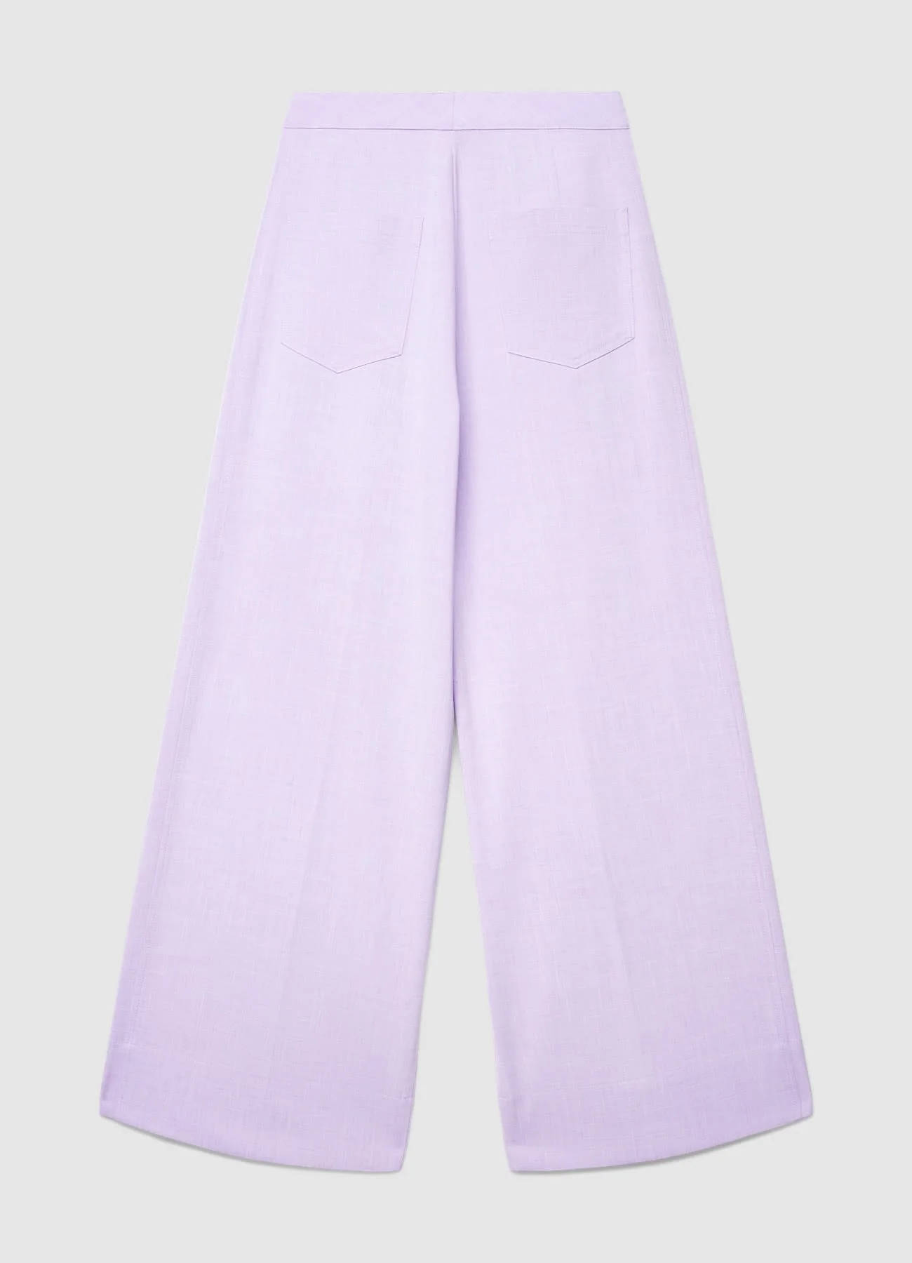 Pantaloni palazzo con pinces - Image 4