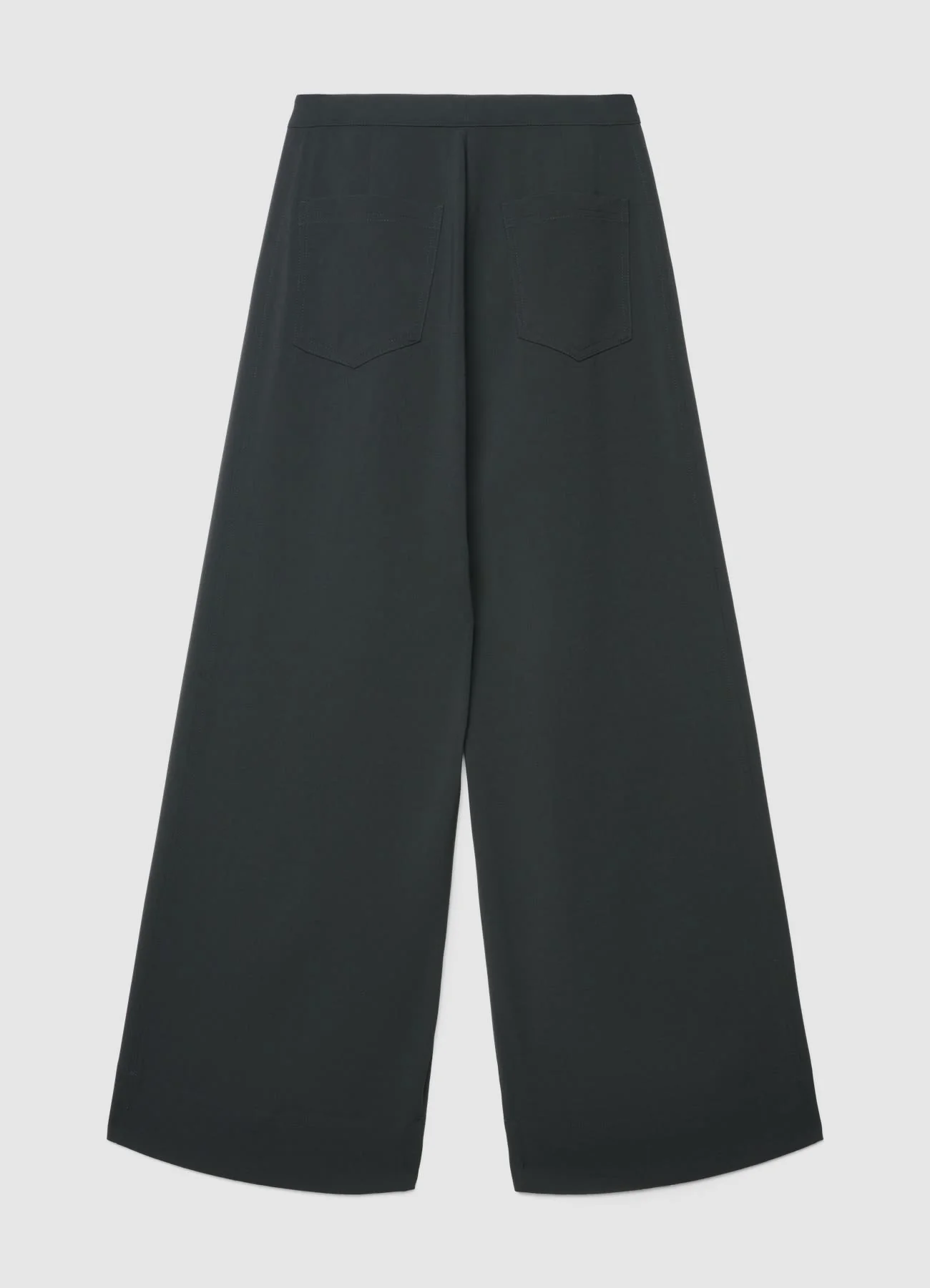 Pantaloni palazzo con pinces - Image 4