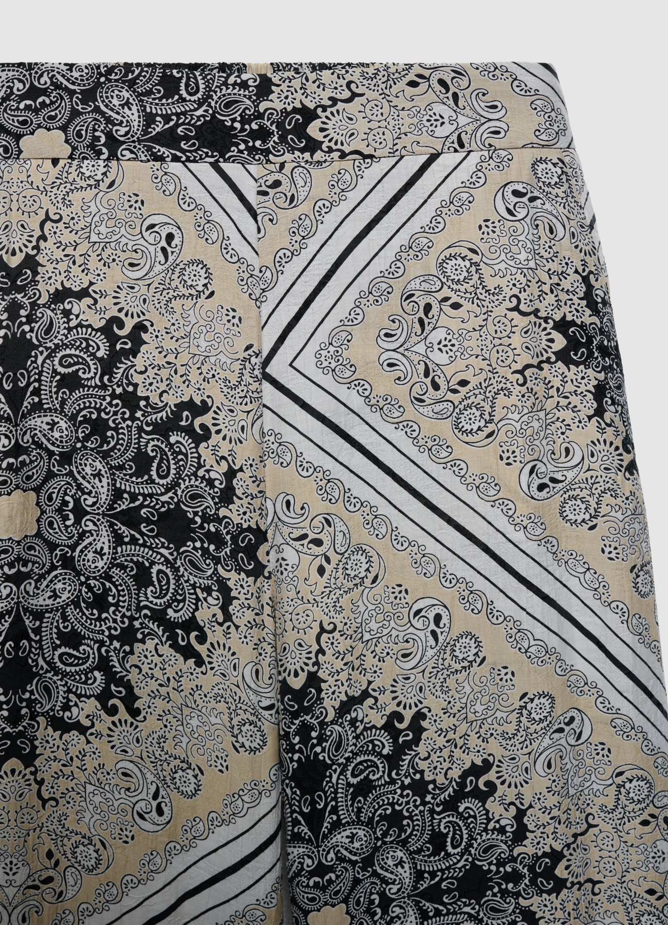 Pantaloni palazzo con stampa bandana - Image 5