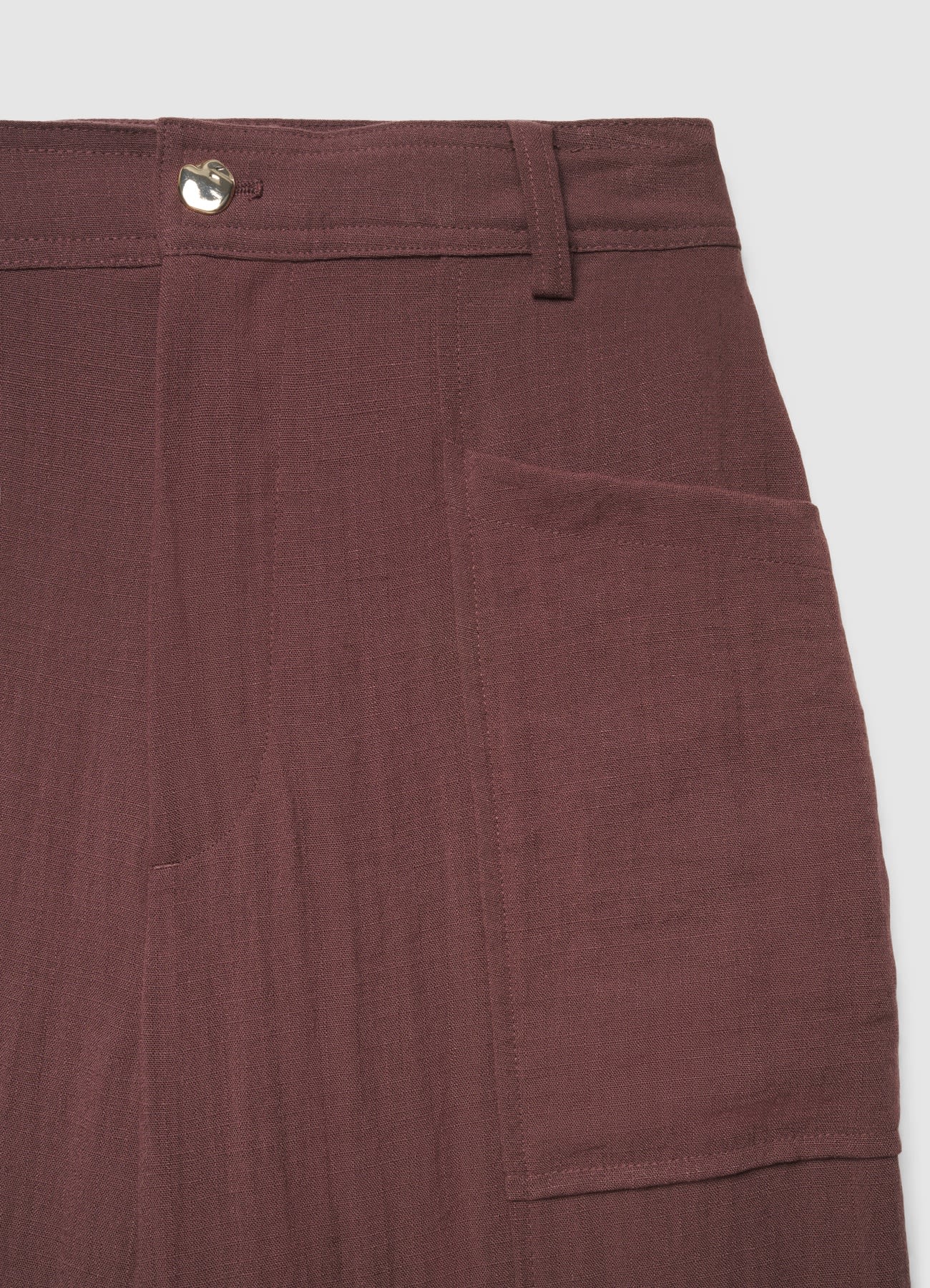 Pantaloni palazzo con tasche applicate - Image 6