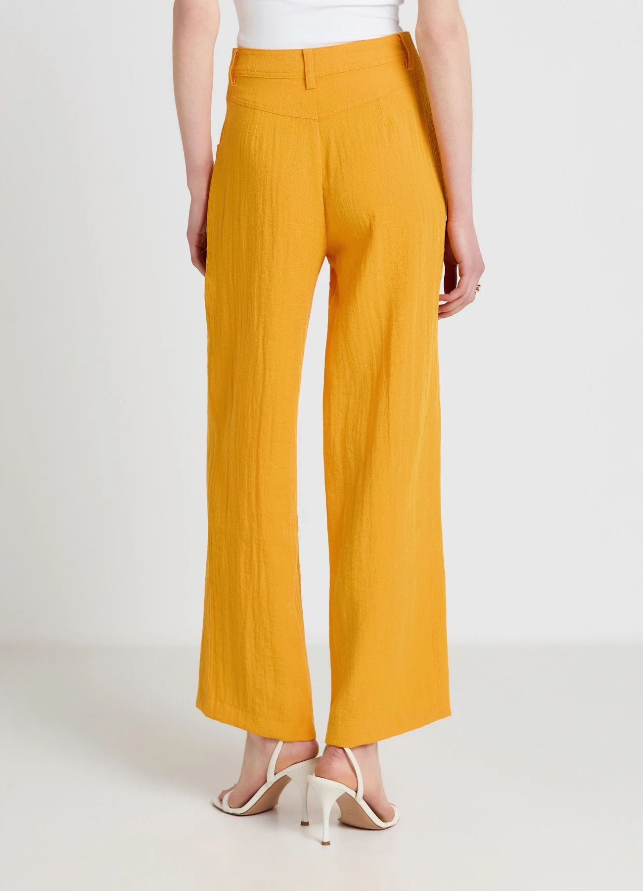 Pantaloni palazzo con tasche - Image 2