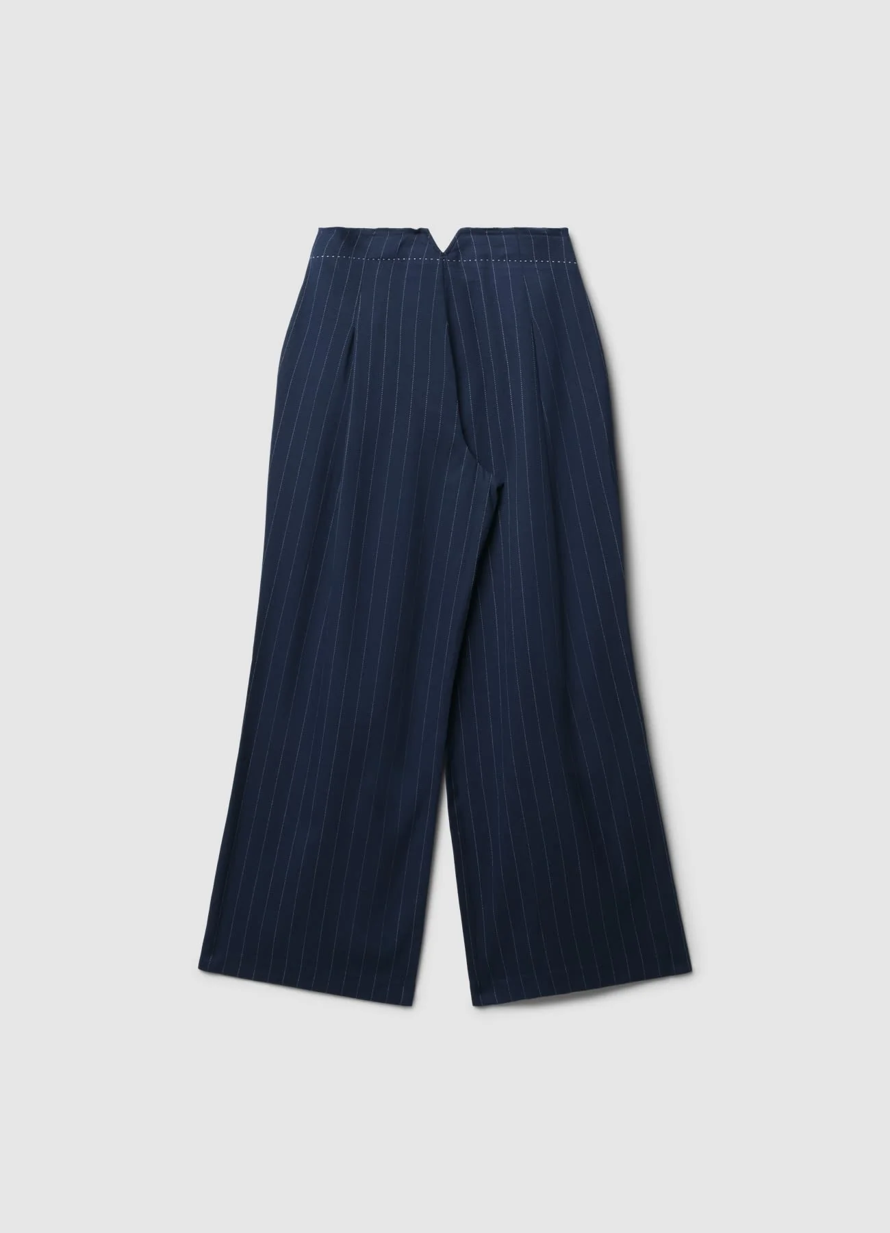 Pantaloni palazzo gessati - Image 7