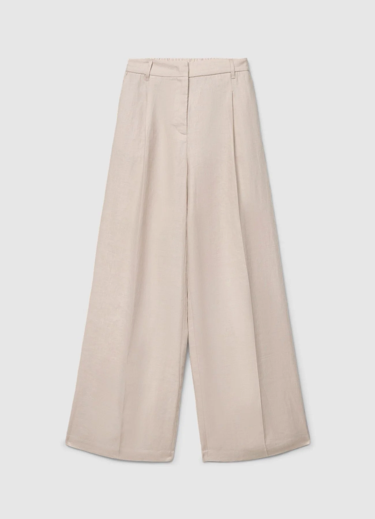Pantaloni palazzo in lino - Image 4