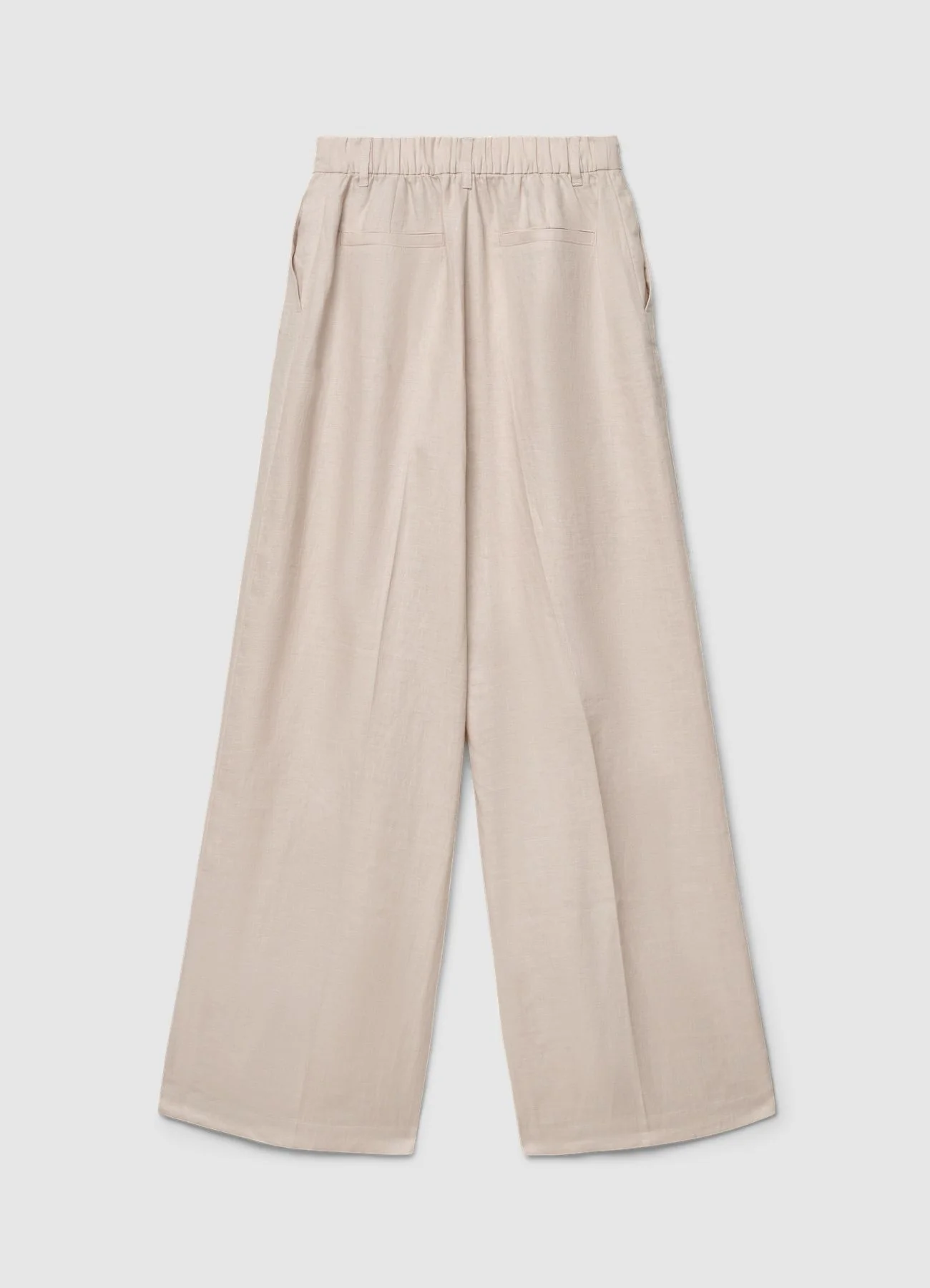 Pantaloni palazzo in lino - Image 5