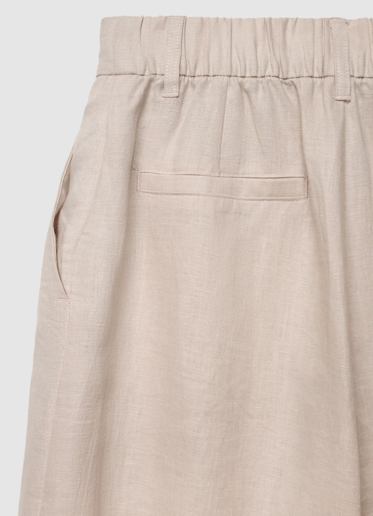 Pantaloni palazzo in lino - Image 6