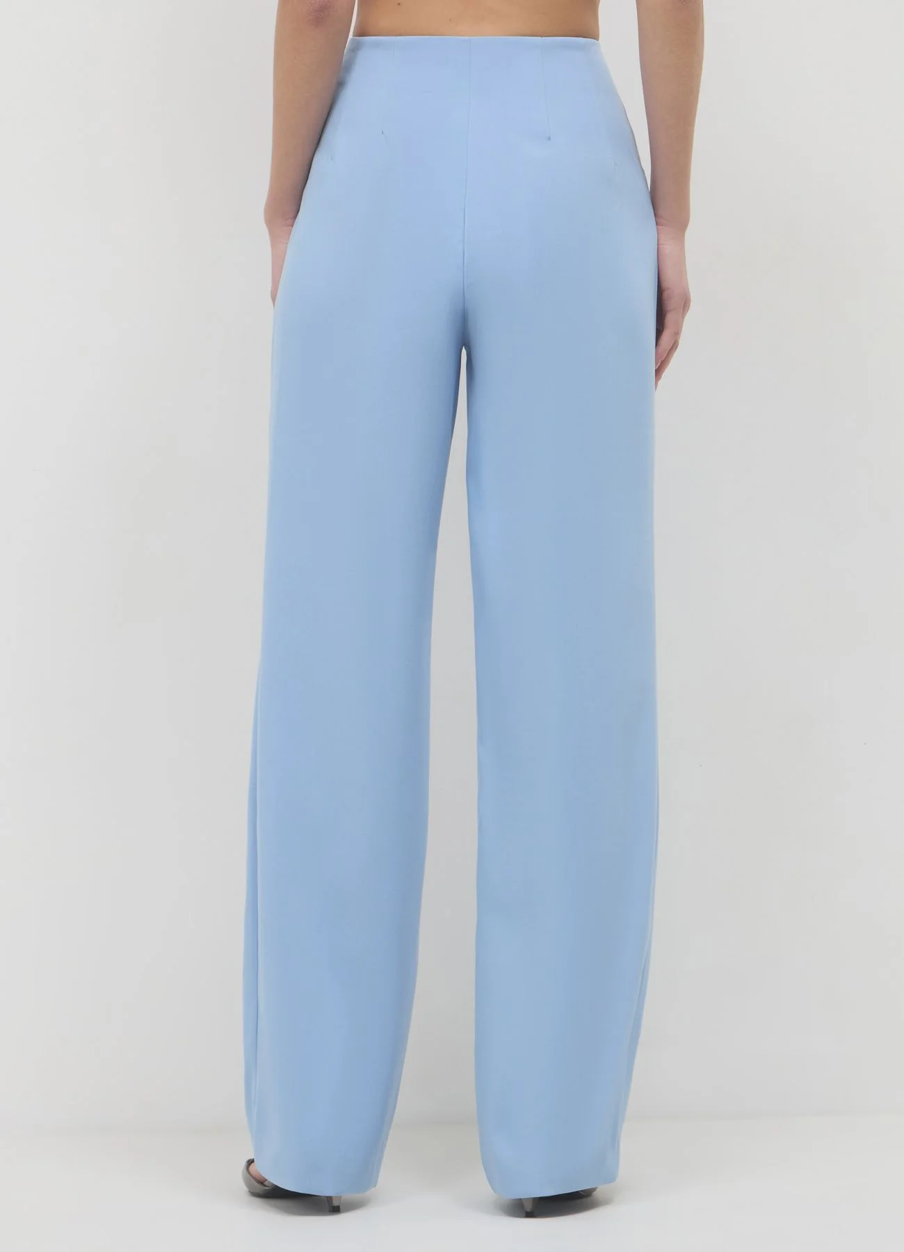 Pantaloni palazzo pinces - Image 2