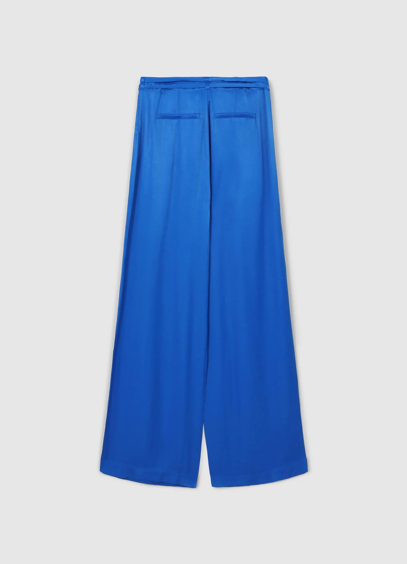 Pantaloni palazzo simil satin