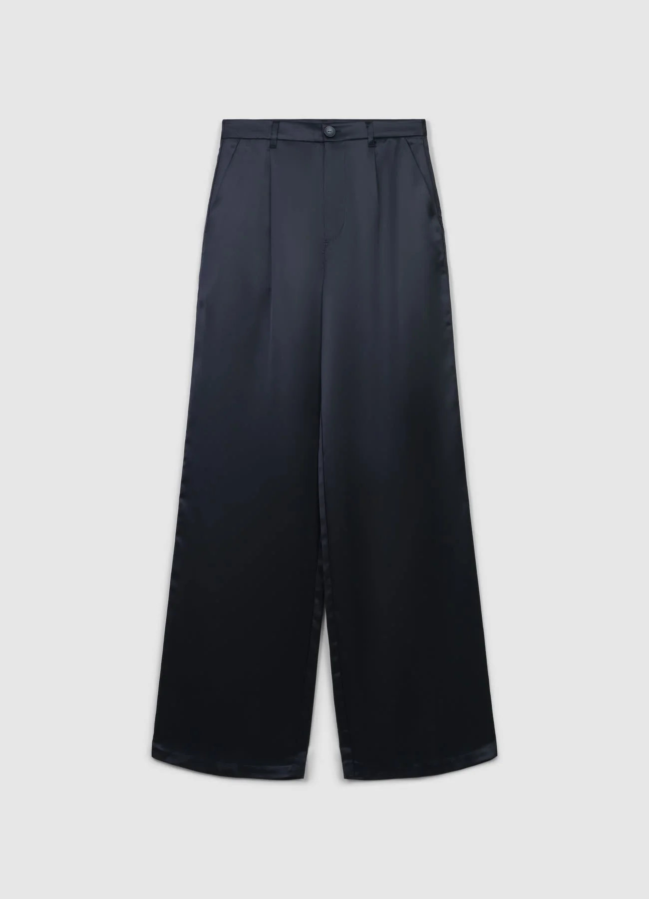 Pantaloni palazzo simil satin - Image 5