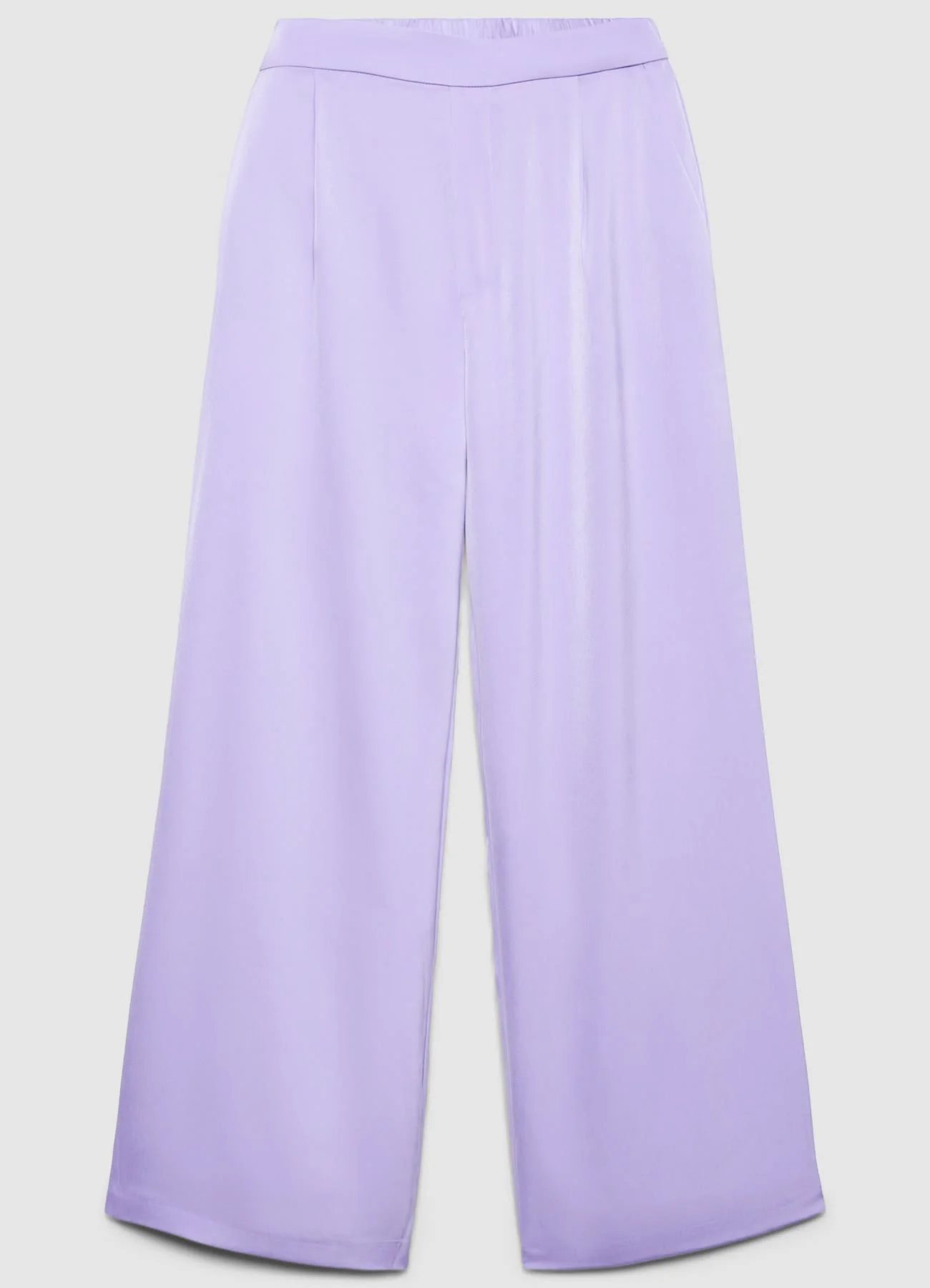 Pantaloni palazzo similsatin - Image 5