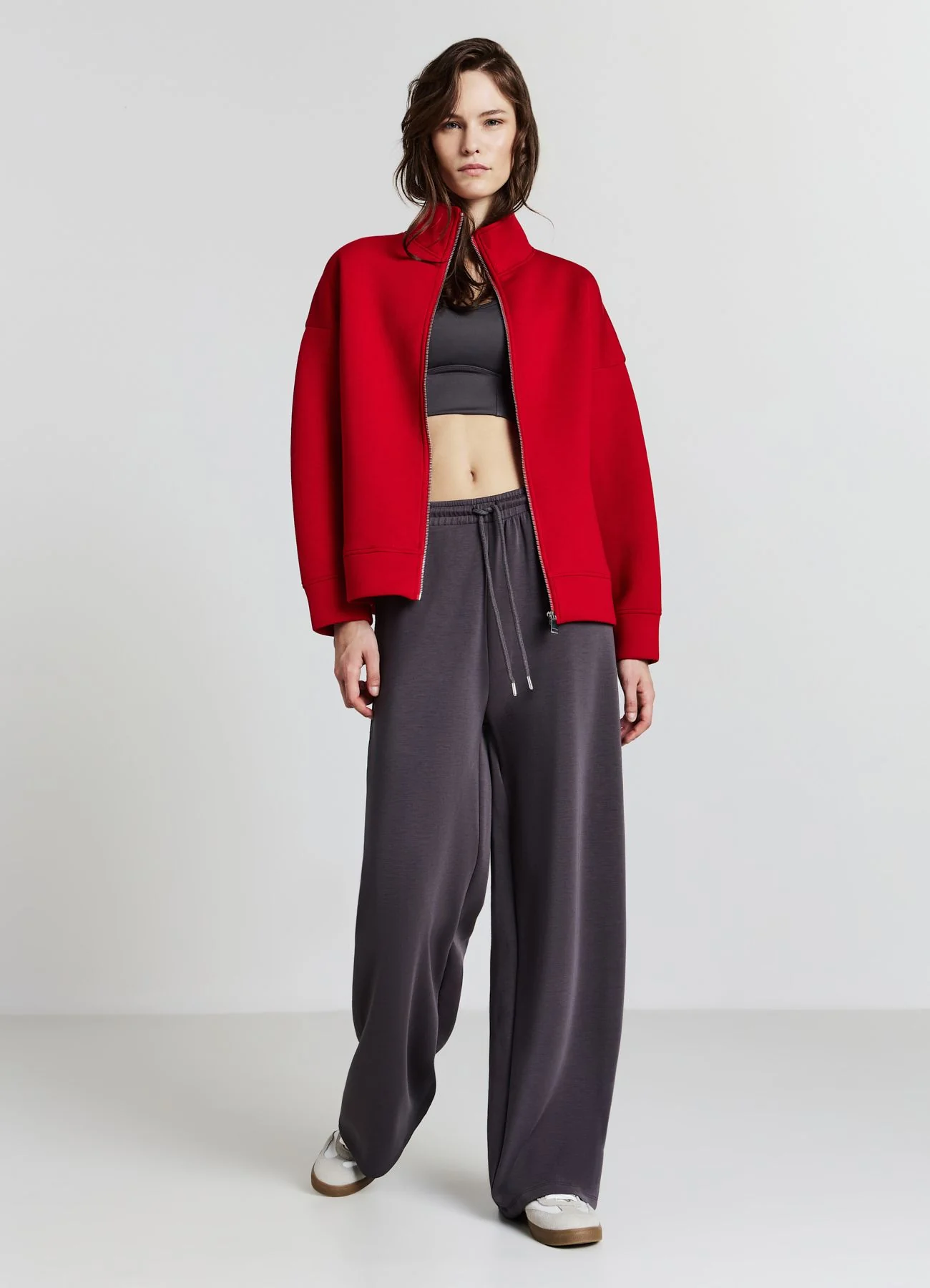 Pantaloni palazzo tinta unita - Image 3