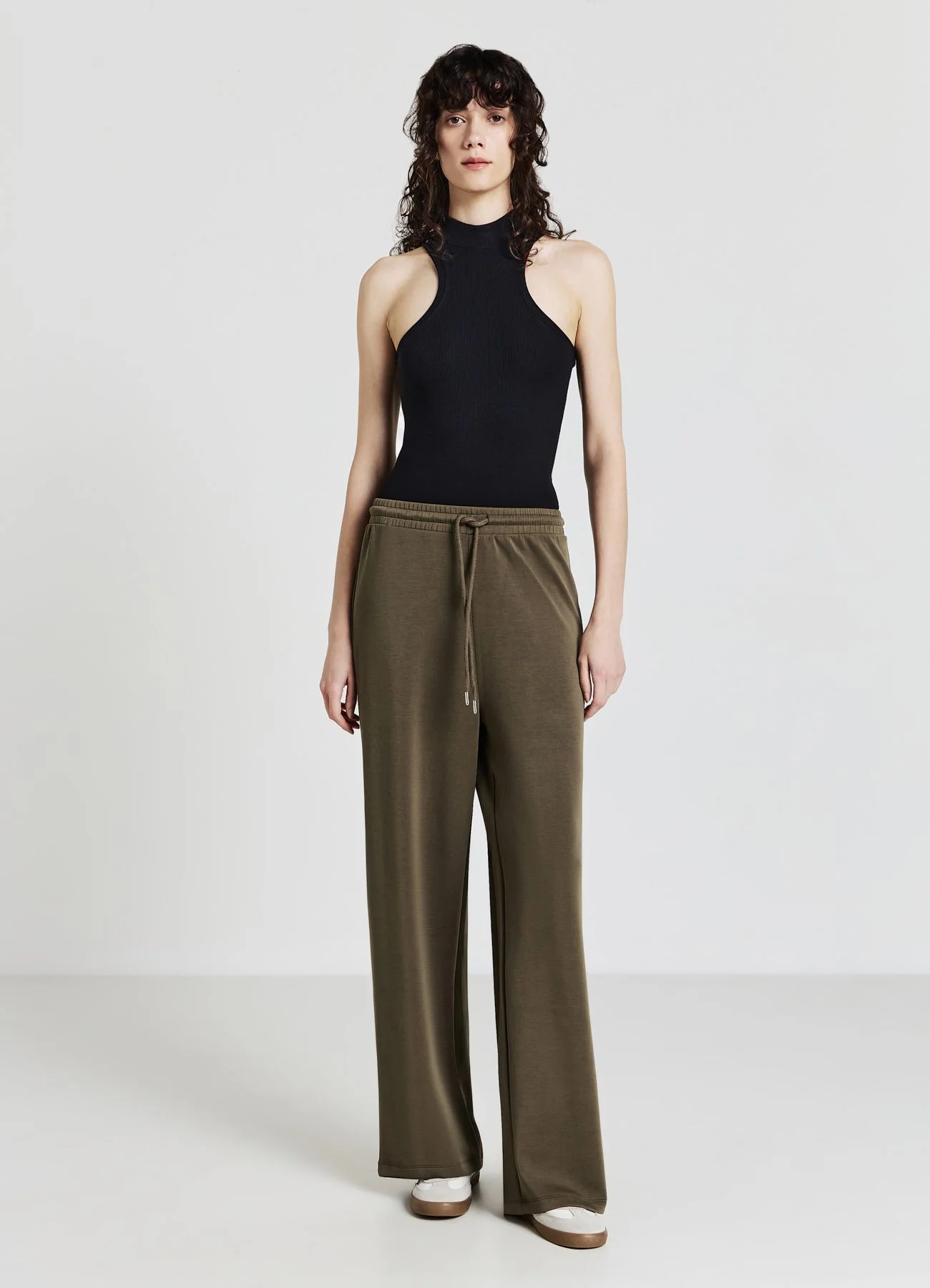 Pantaloni palazzo tinta unita