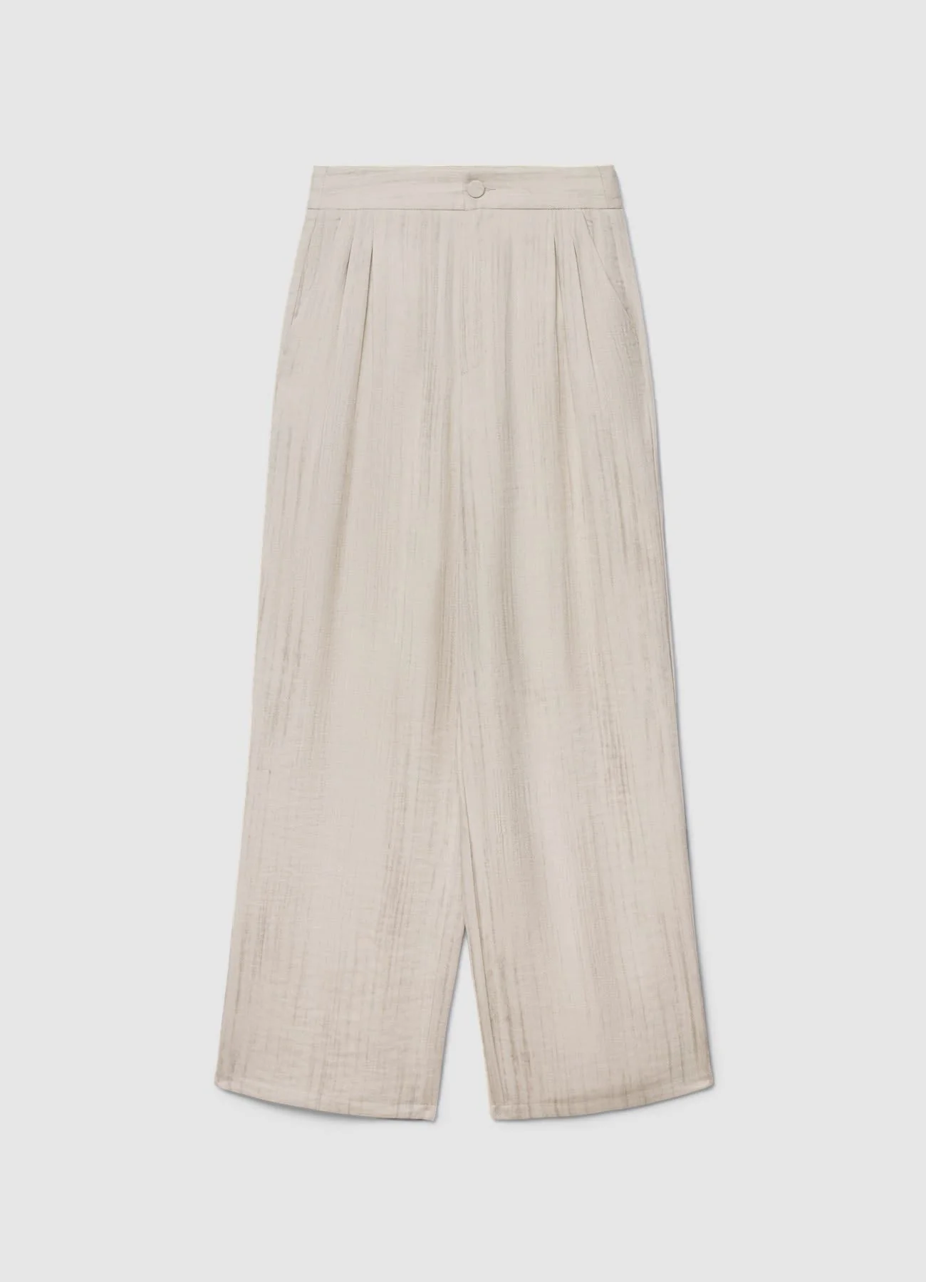 Pantaloni palazzo tinta unita - Image 4