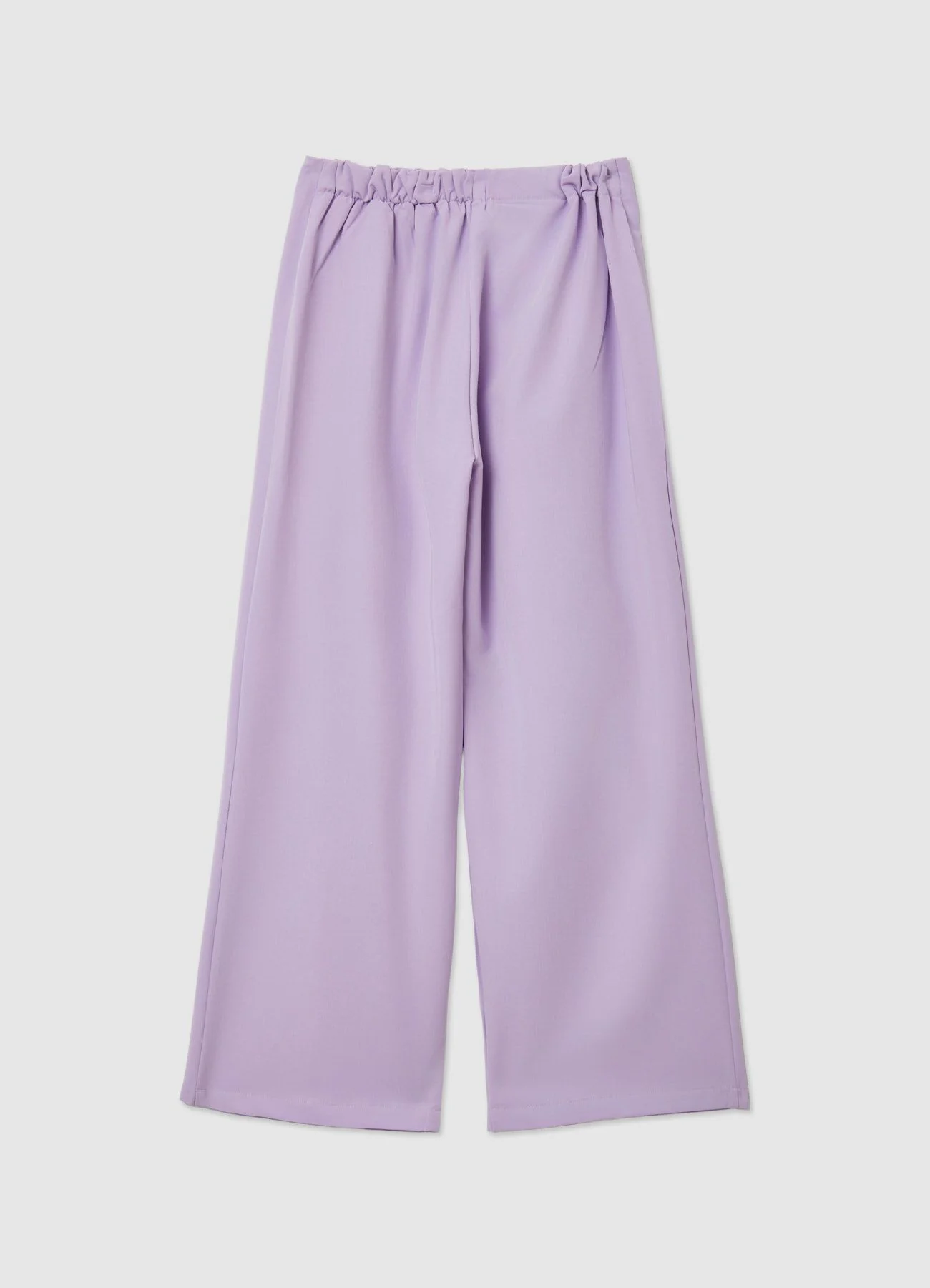 Pantaloni palazzo wide leg con pieghe