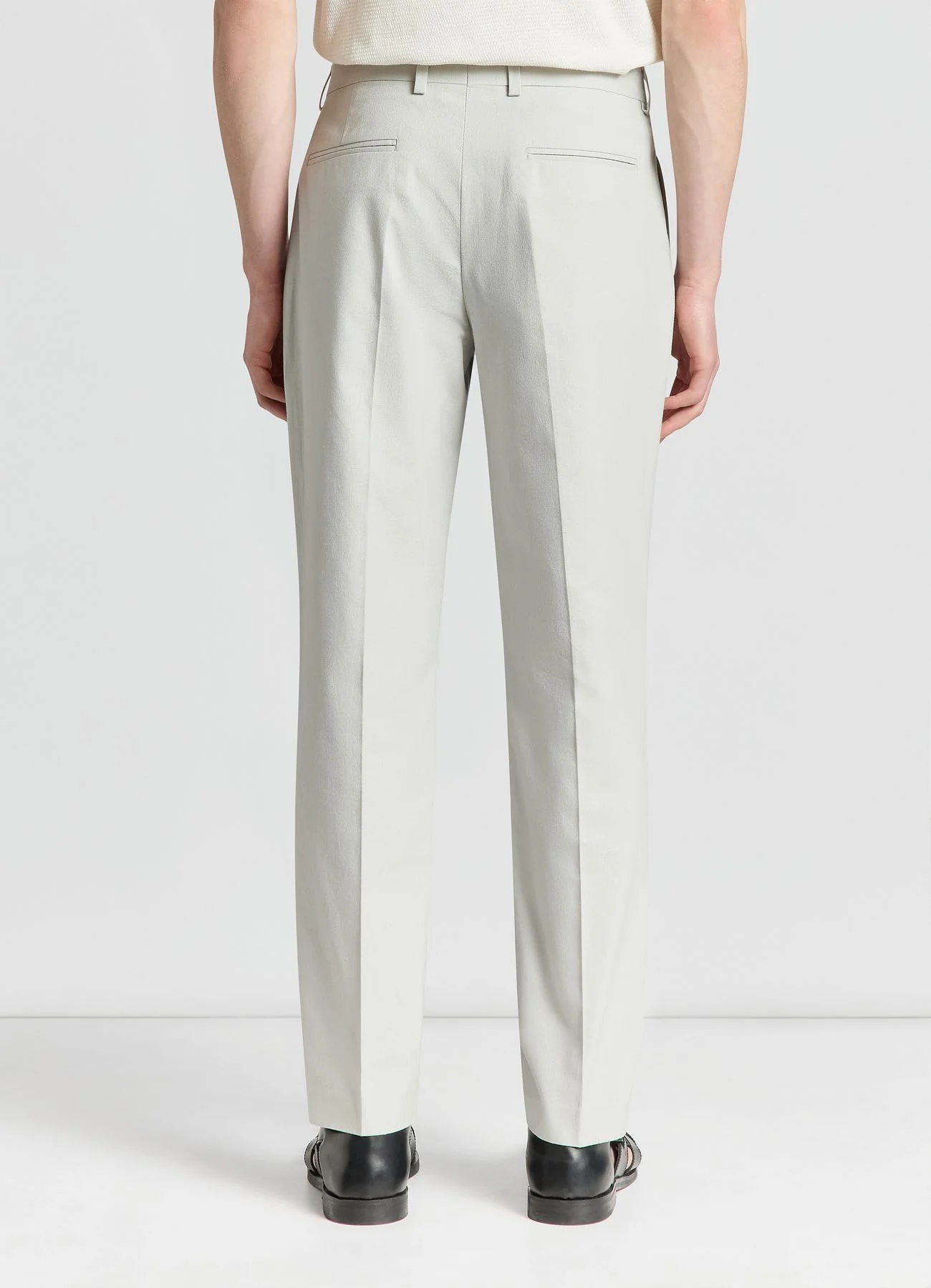 Pantaloni sartoriali con piega - Image 3