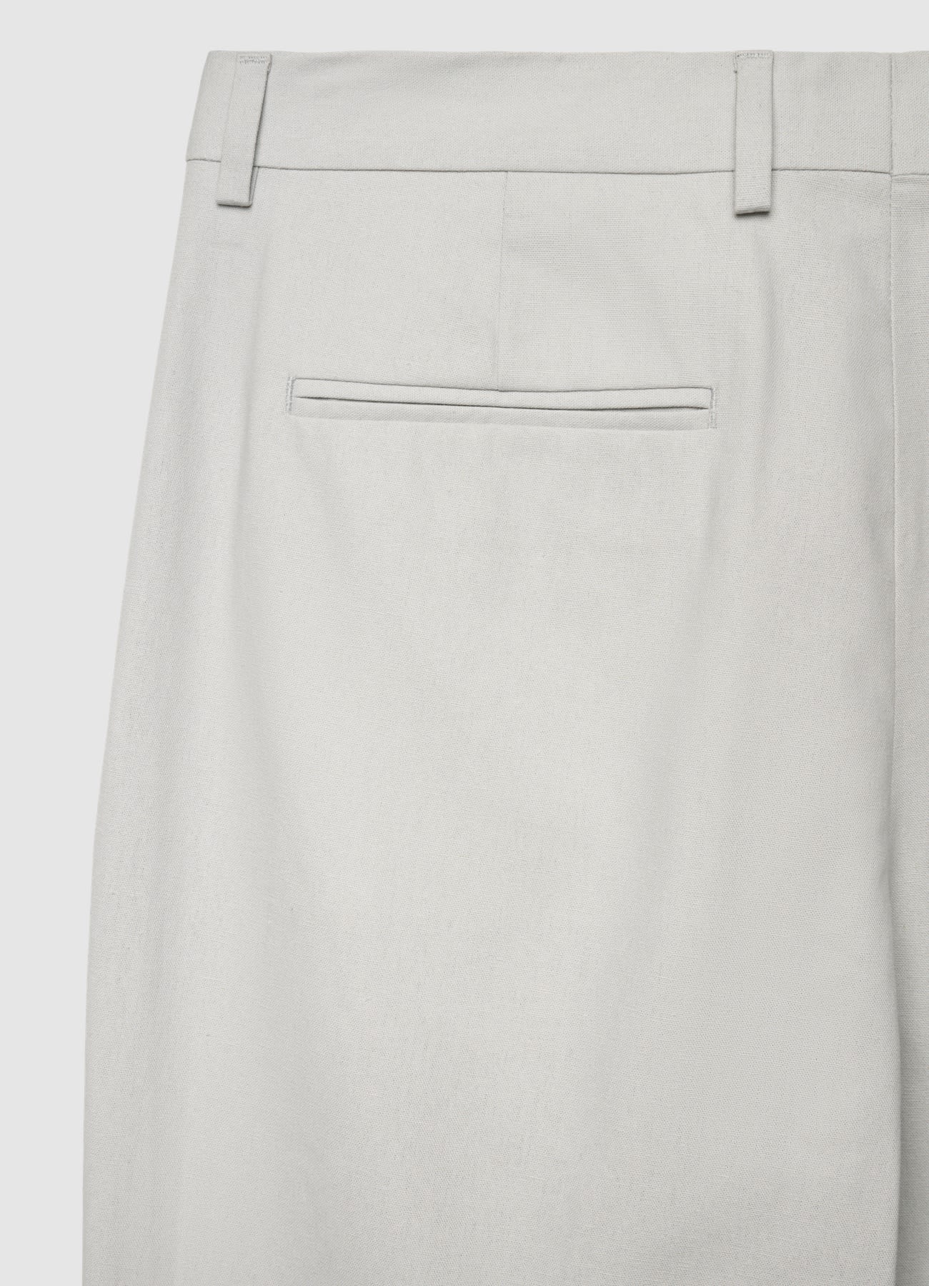 Pantaloni sartoriali con piega - Image 6
