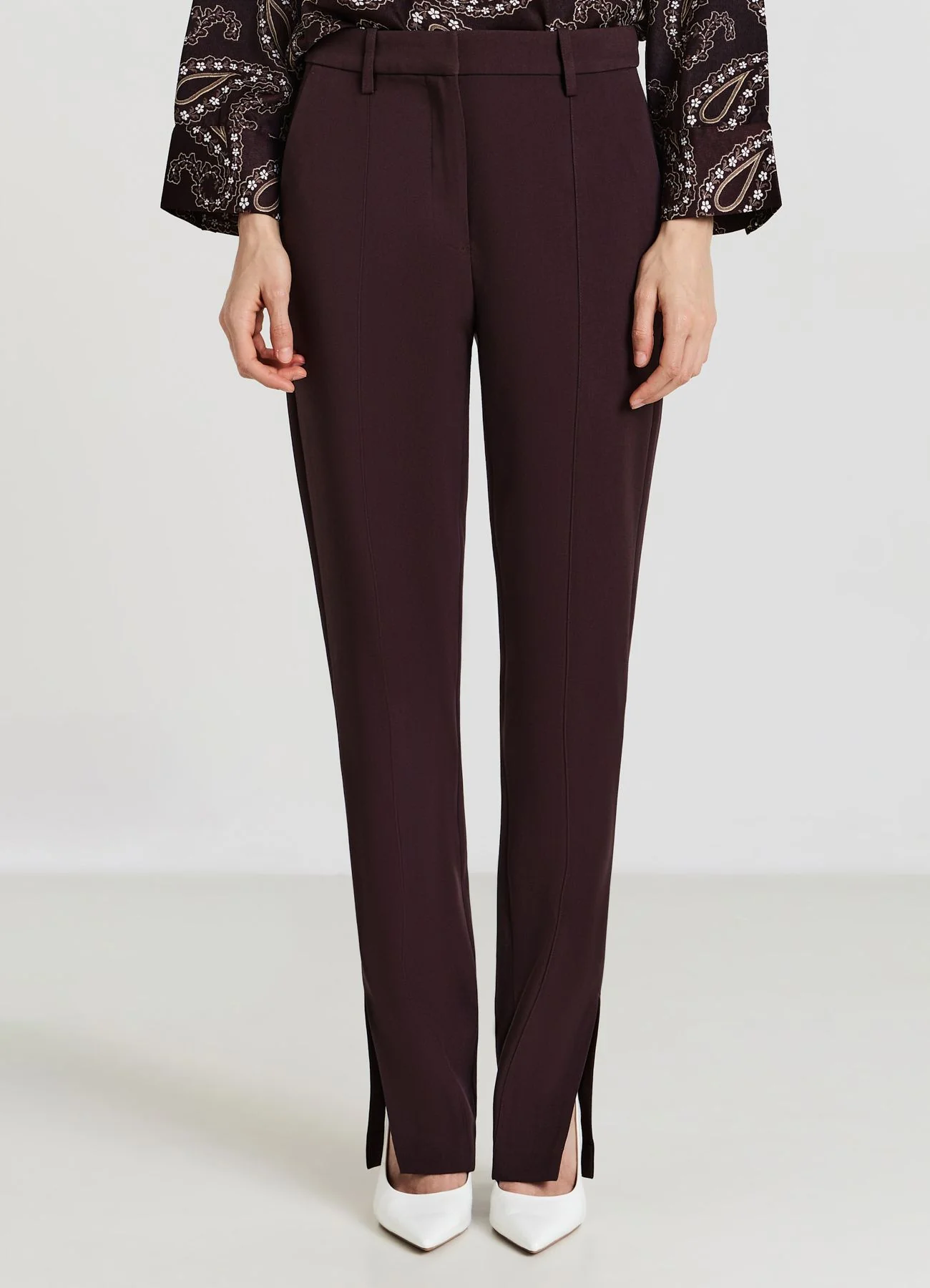 Pantaloni slim con spacchi - Image 3