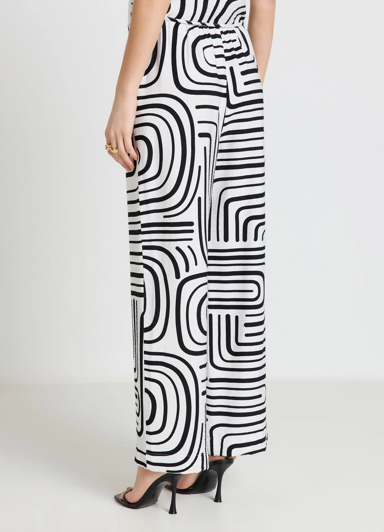 Pantaloni straight a fantasia - Image 3