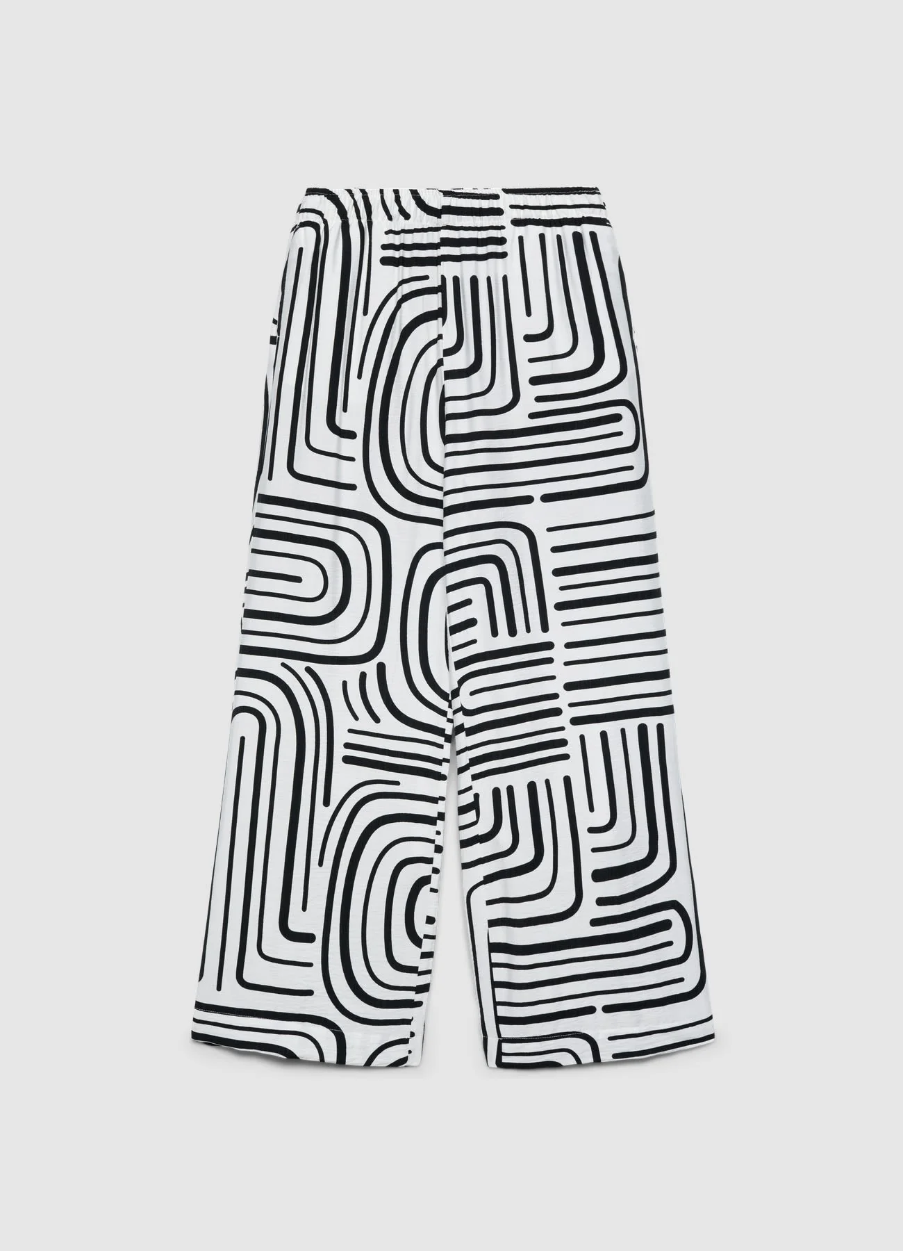 Pantaloni straight a fantasia - Image 4