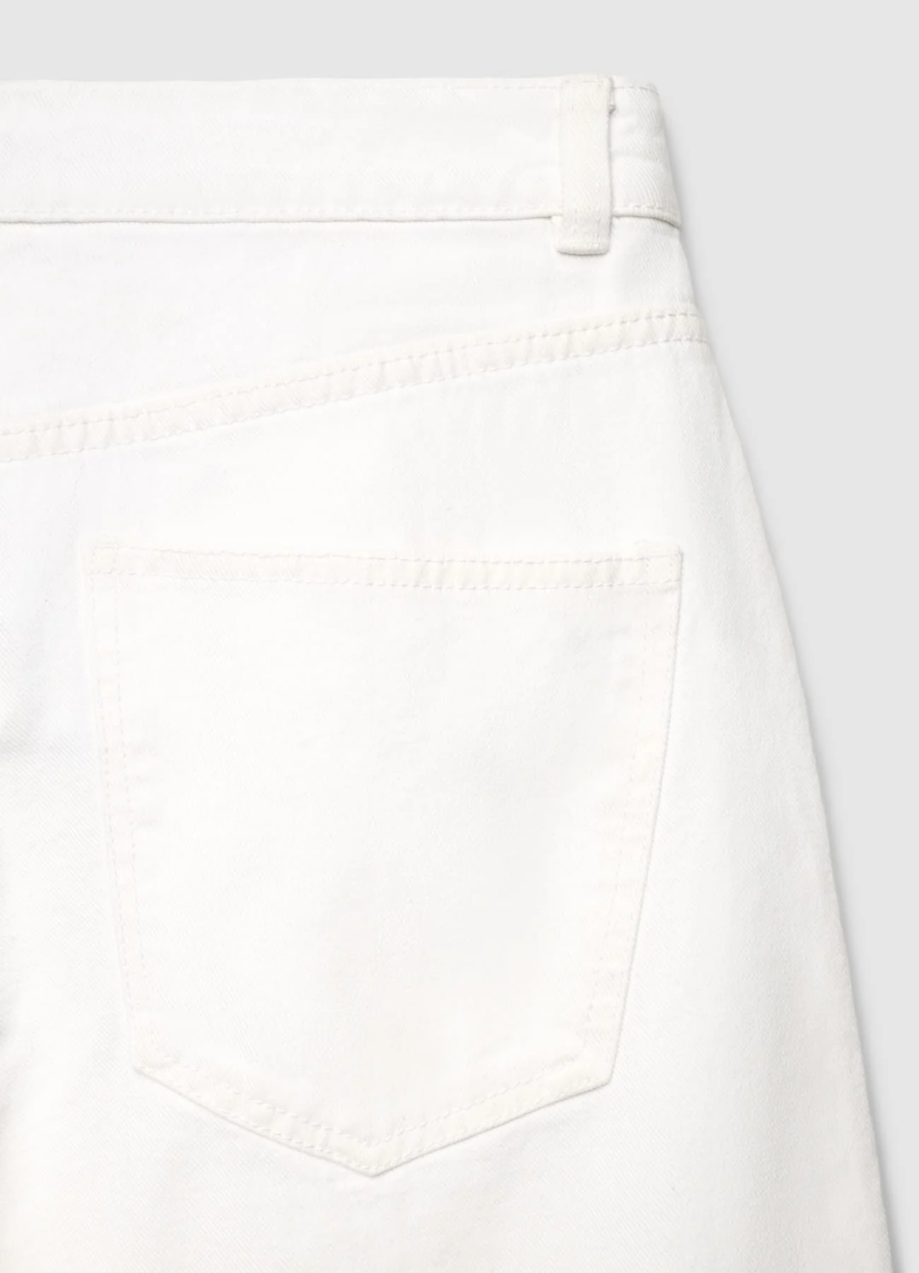 Pantaloni straight a tinta unita con lacci - Image 6