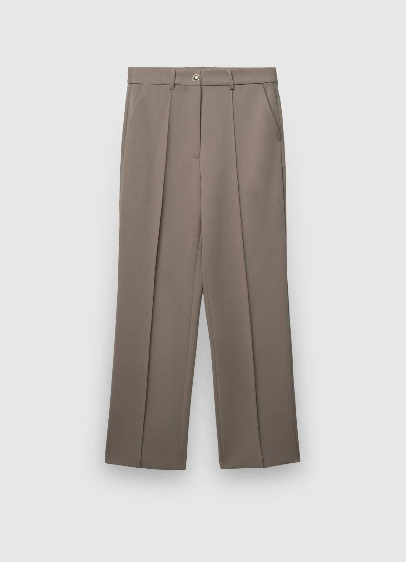 Pantaloni straight con nervature - Image 4