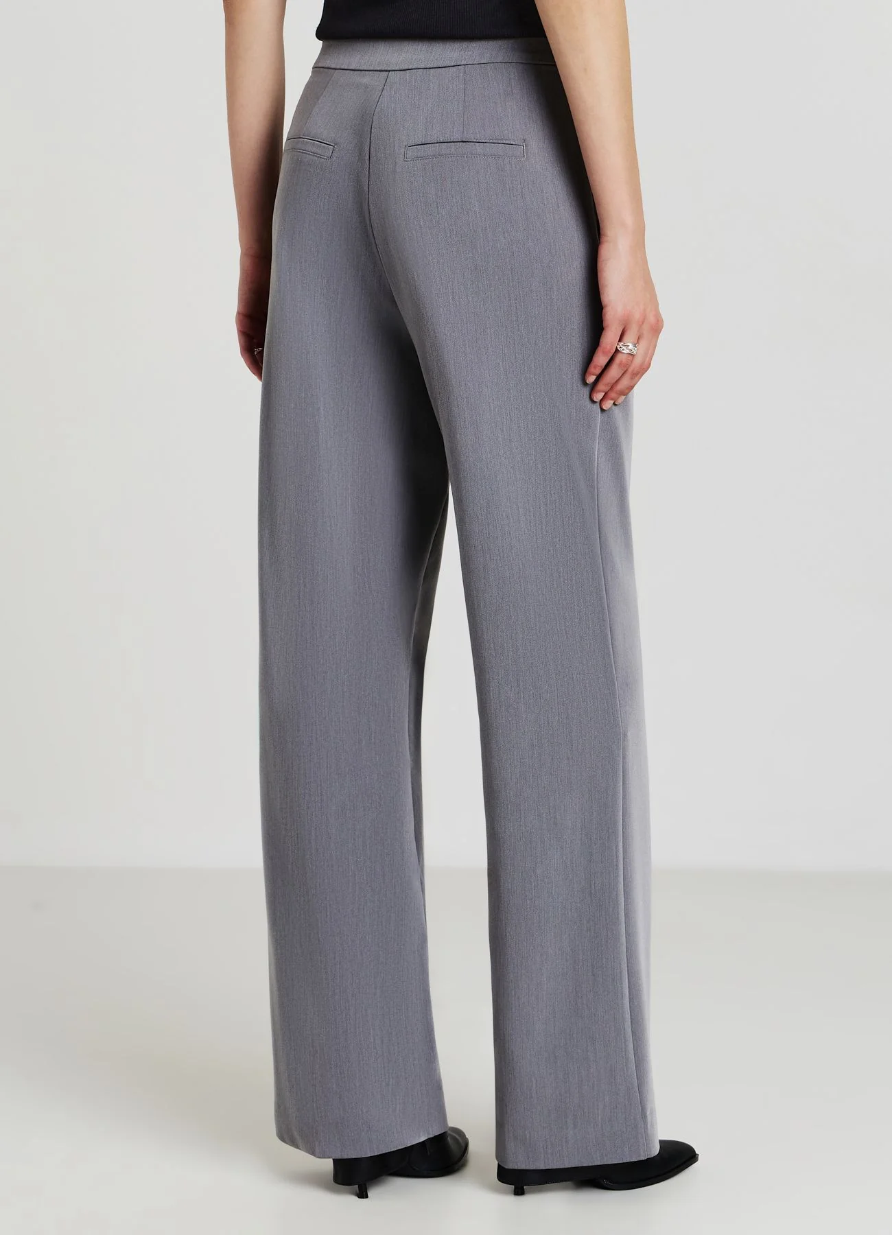 Pantaloni straight con taschino - Image 3