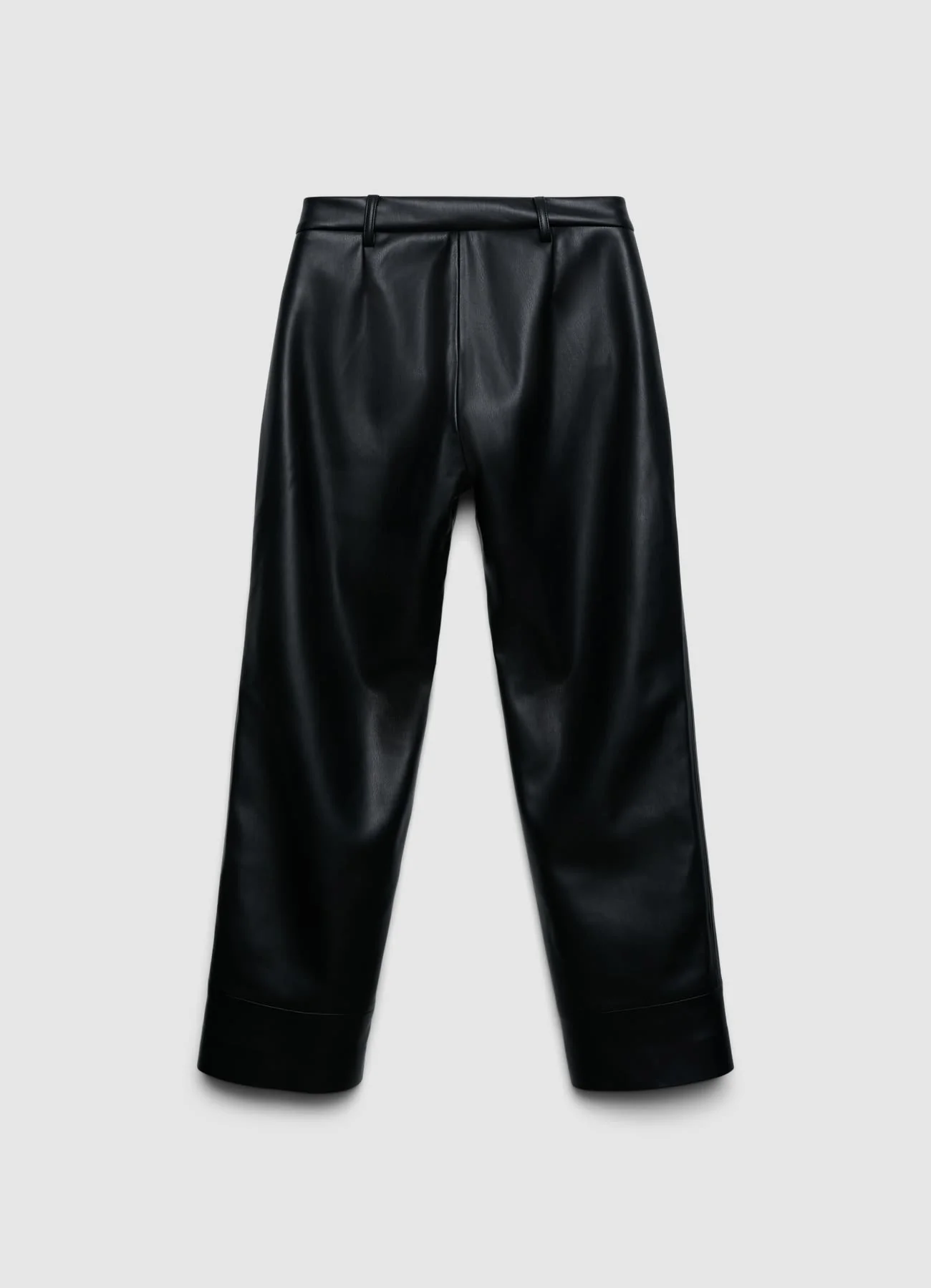 Pantaloni straight in similpelle - Image 5