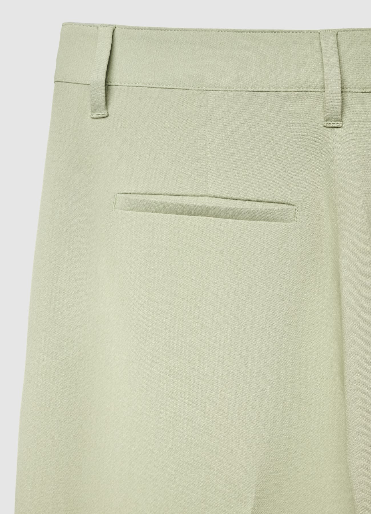 Pantaloni straight tinta unita - Image 4