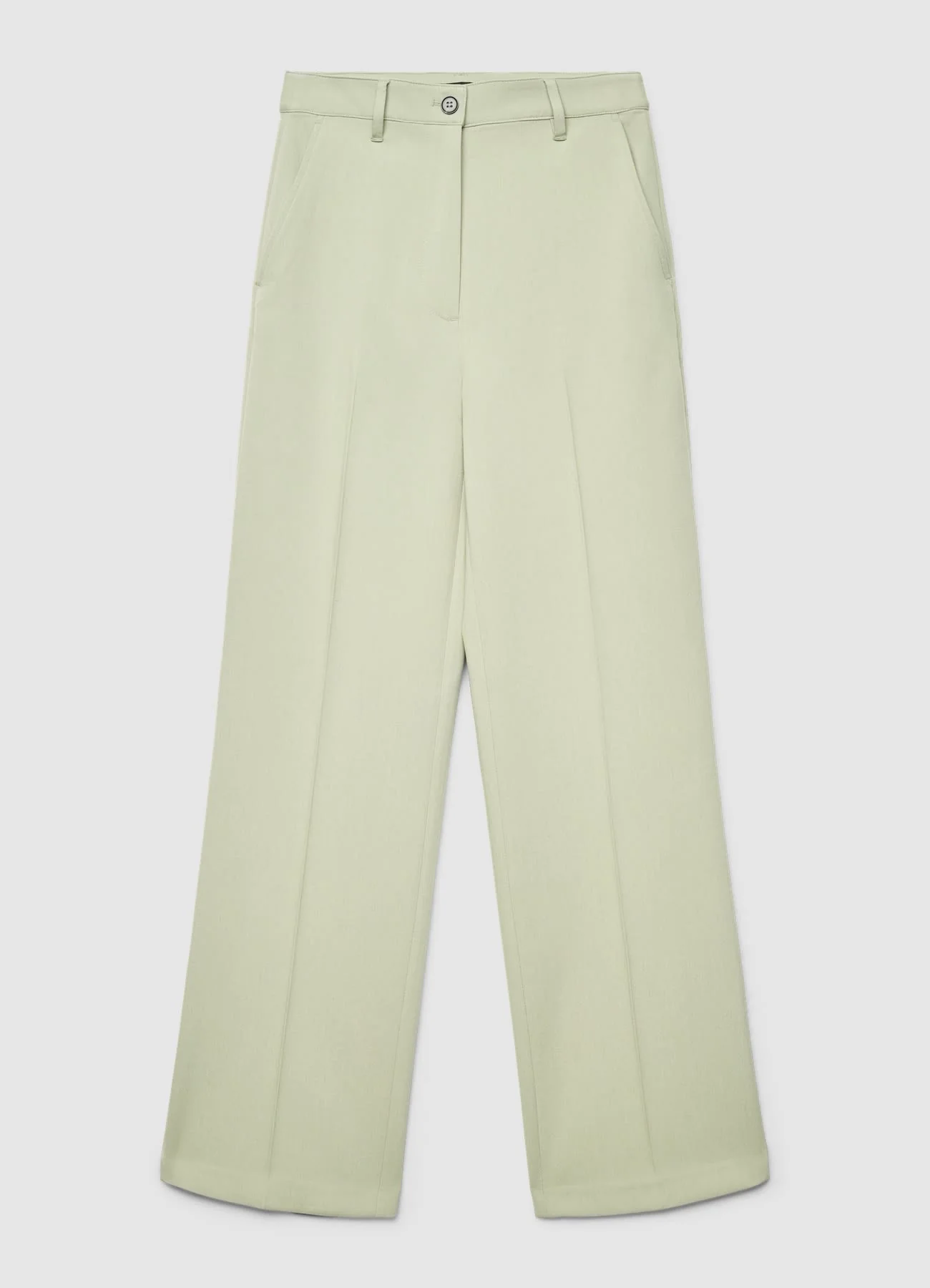 Pantaloni straight tinta unita - Image 6