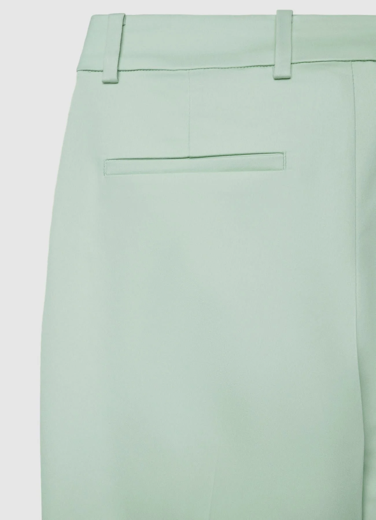 Pantaloni tinta unita in cotone rasatello - Image 4