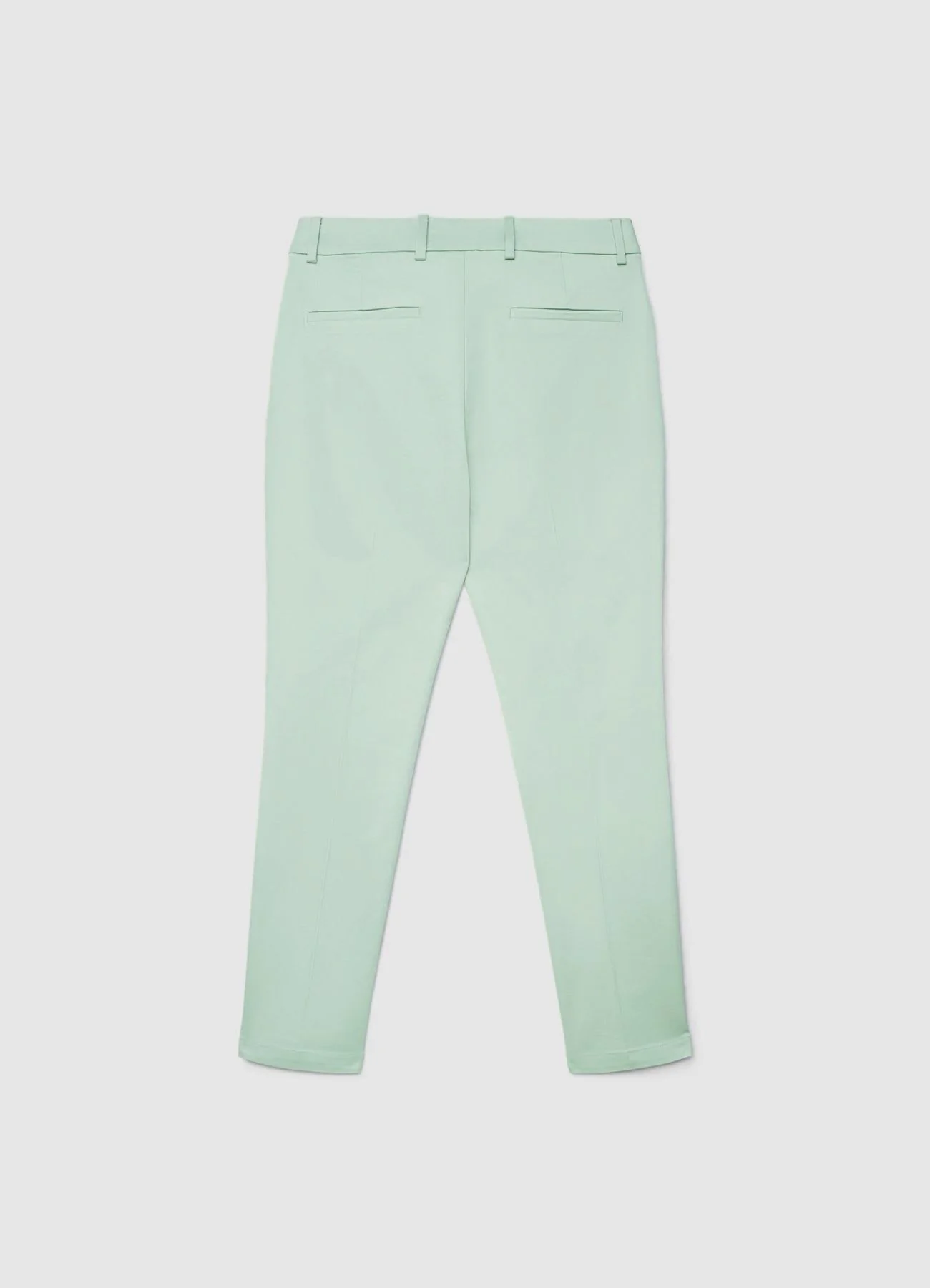 Pantaloni tinta unita in cotone rasatello - Image 6