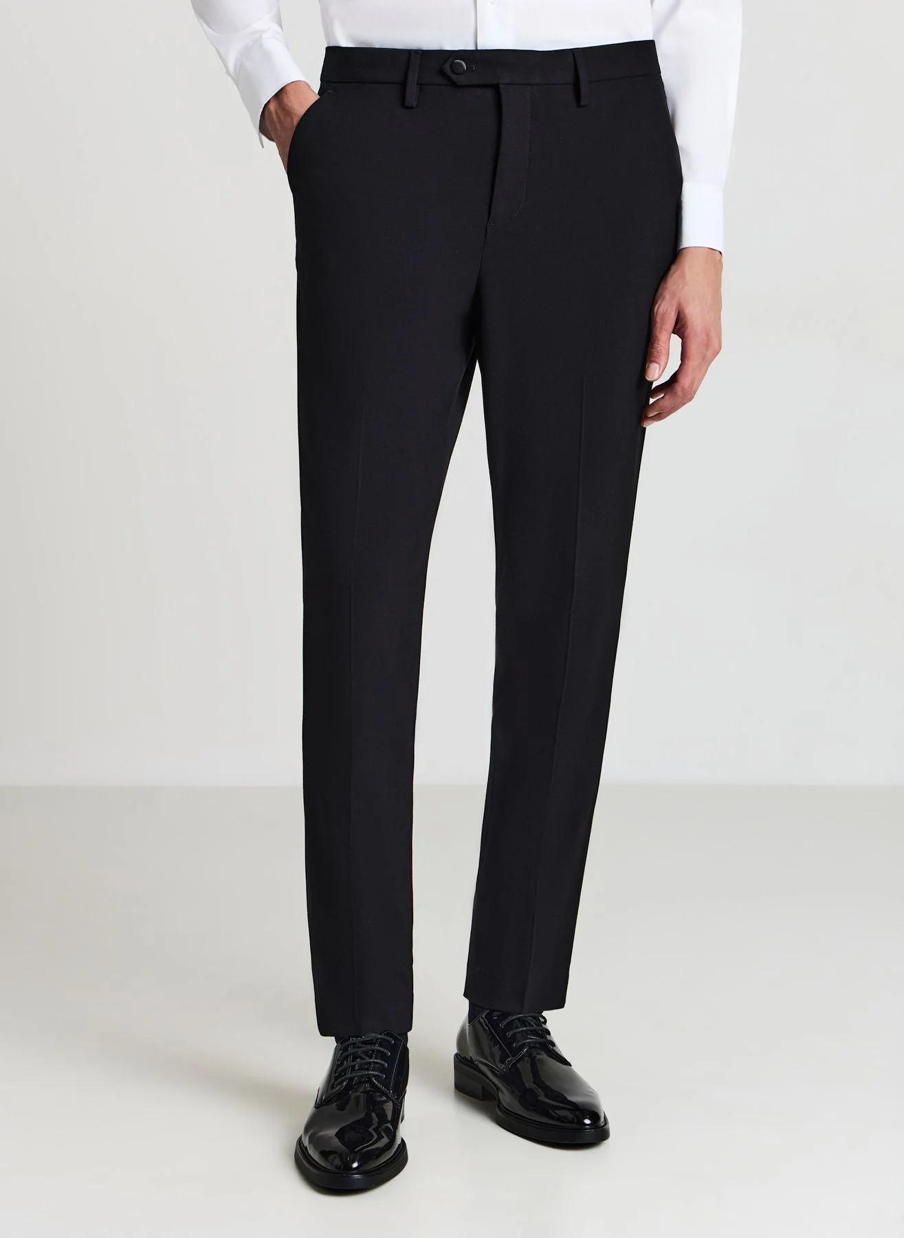 Pantaloni tinta unita